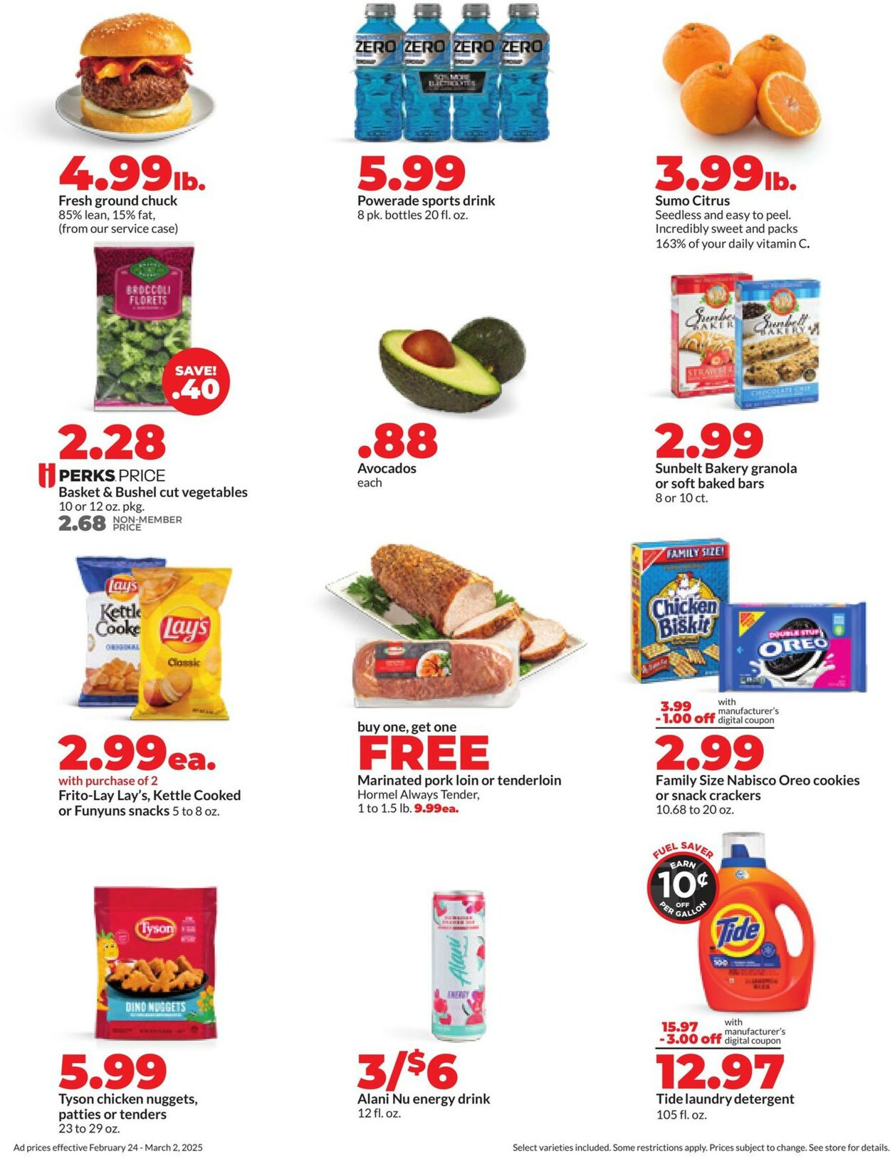 Catalogue HyVee from 02/24/2025