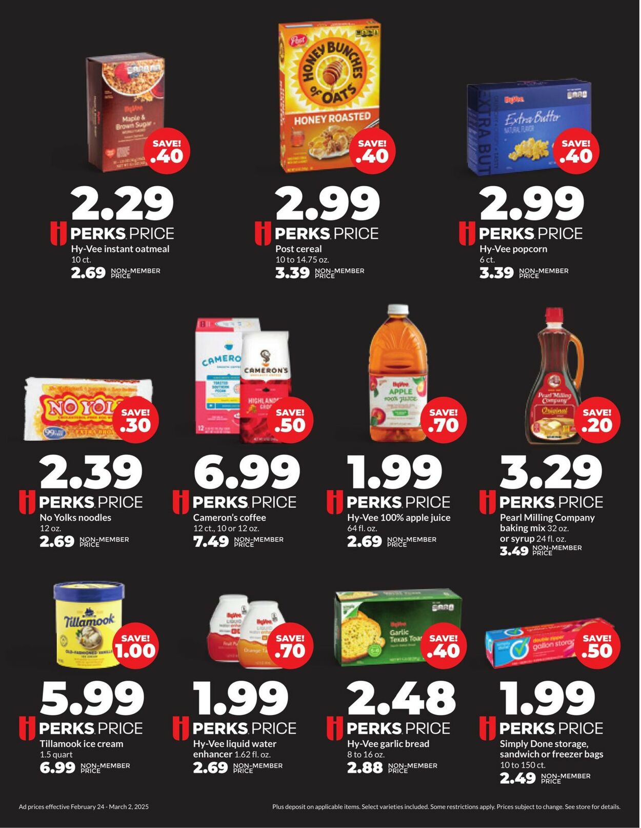 Catalogue HyVee from 02/24/2025