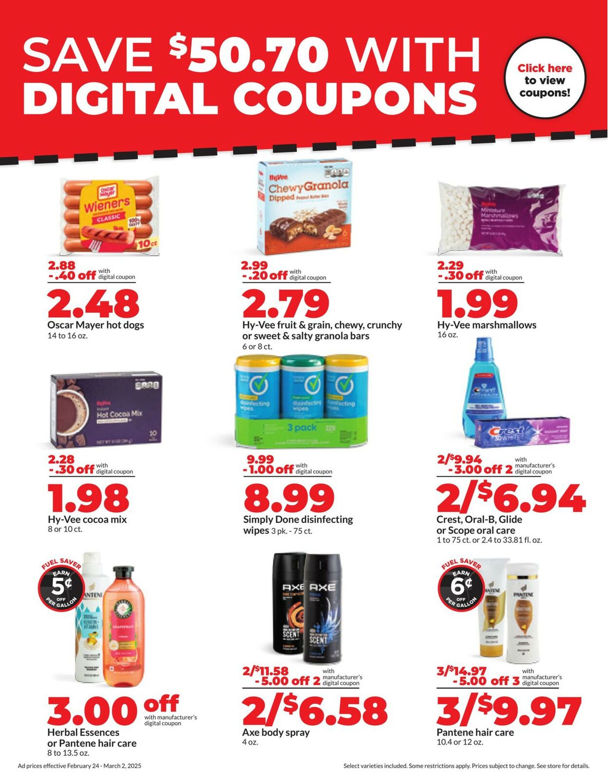 Catalogue HyVee from 02/24/2025