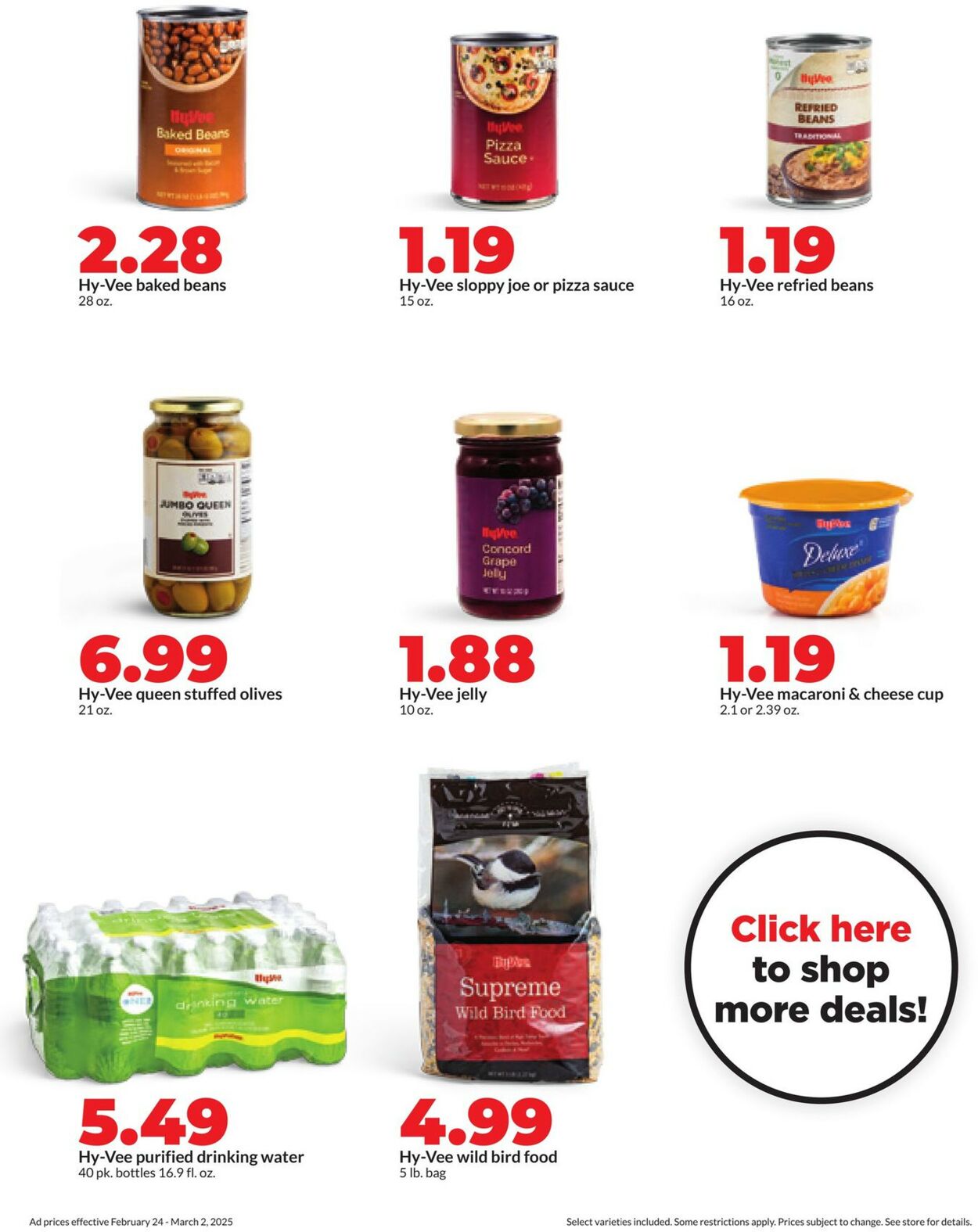 Catalogue HyVee from 02/24/2025