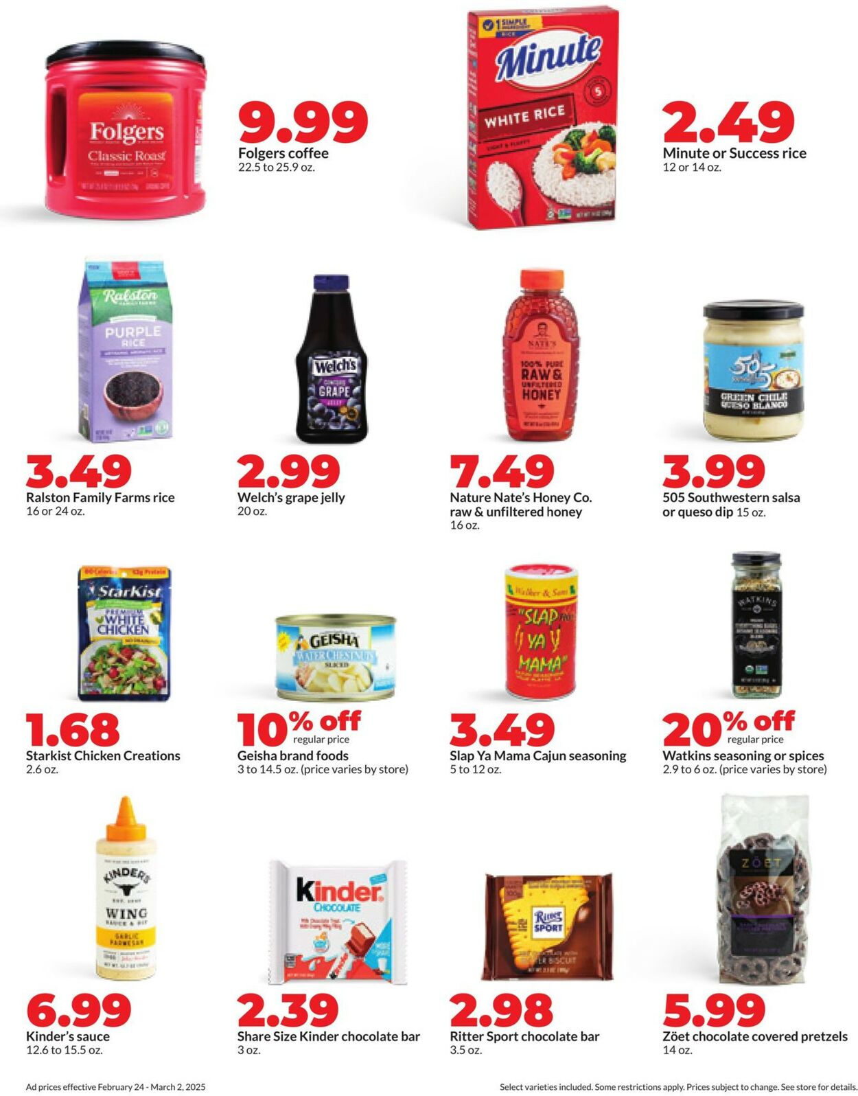 Catalogue HyVee from 02/24/2025