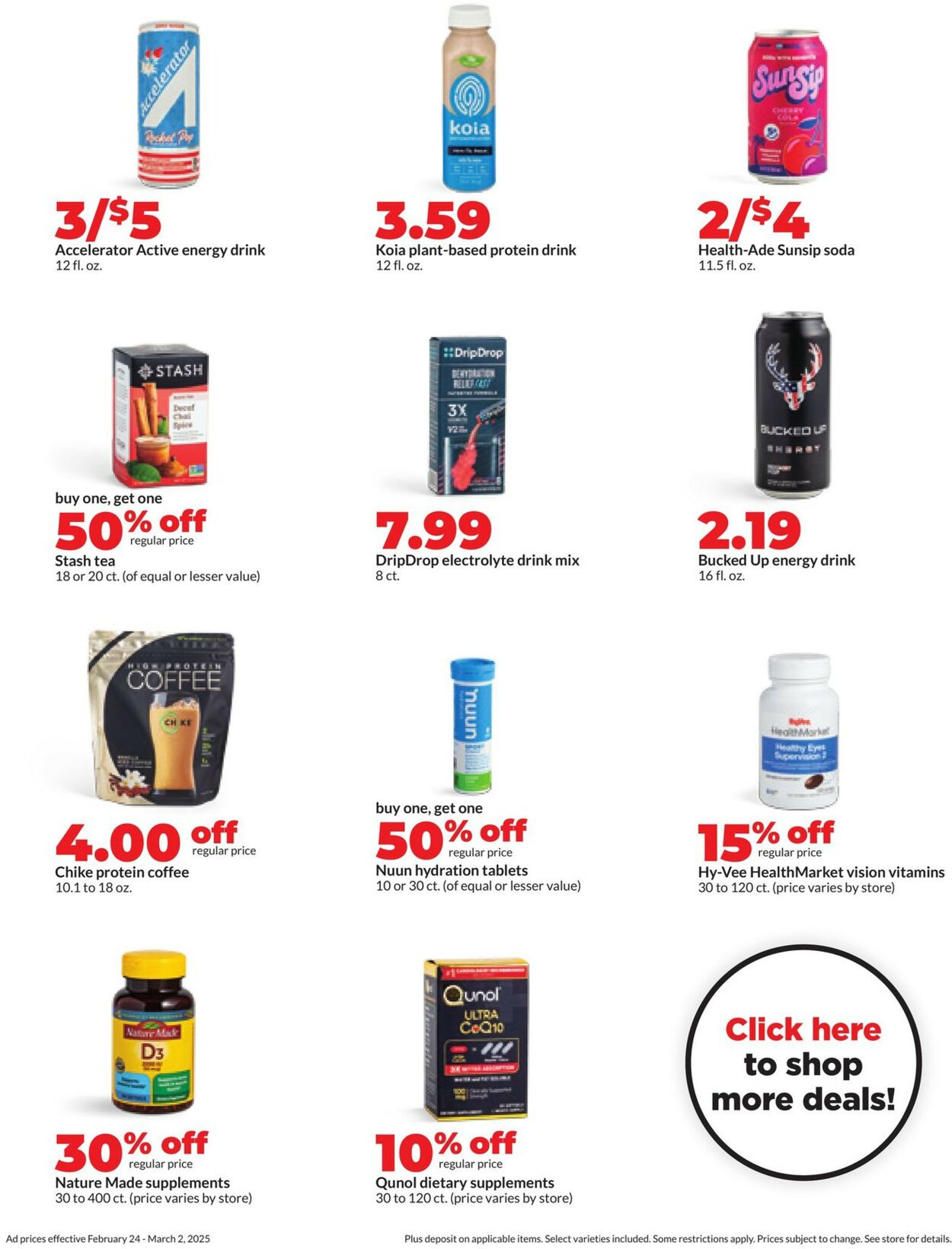 Catalogue HyVee from 02/24/2025