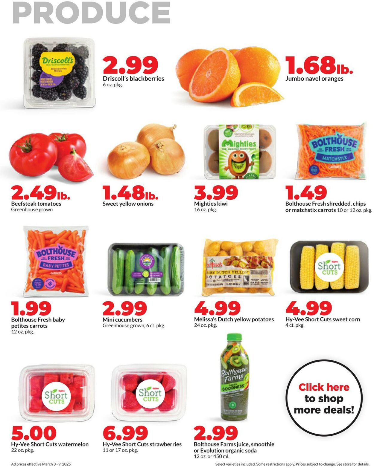 Catalogue HyVee from 03/03/2025