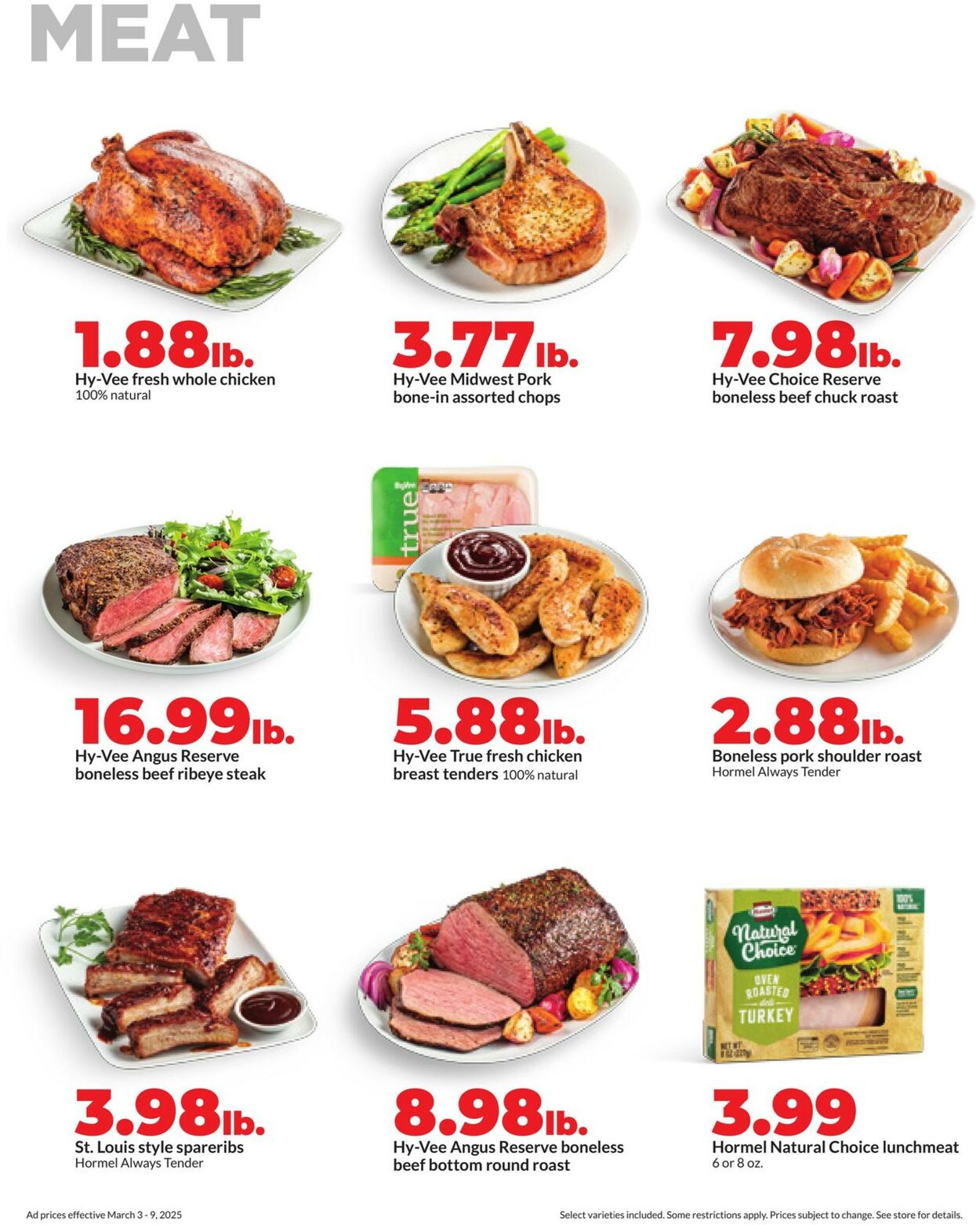 Catalogue HyVee from 03/03/2025