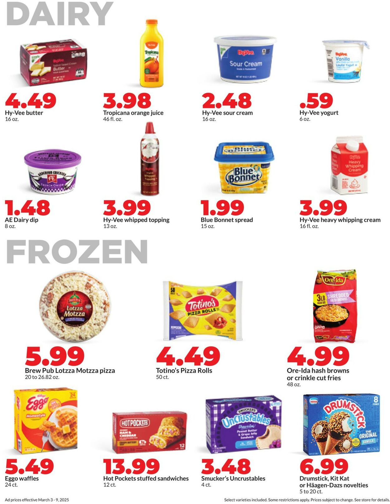 Catalogue HyVee from 03/03/2025