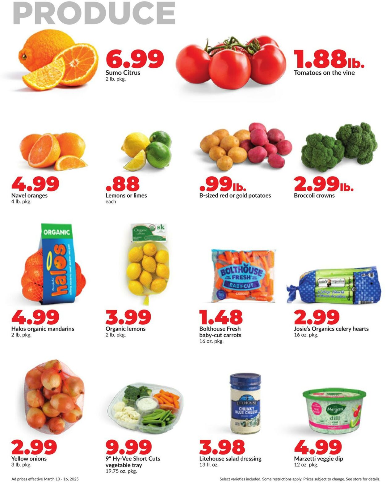 Catalogue HyVee from 03/10/2025