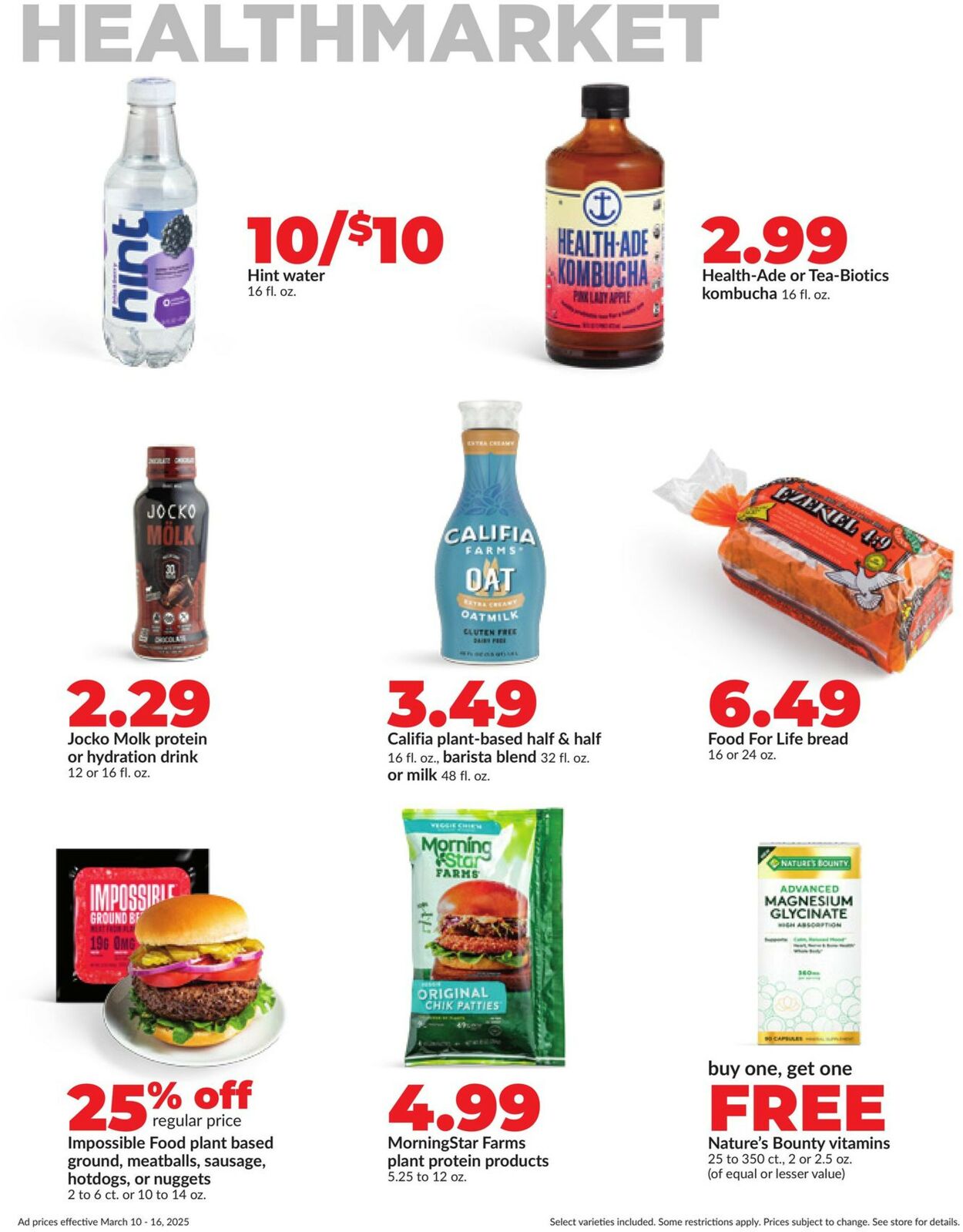 Catalogue HyVee from 03/10/2025