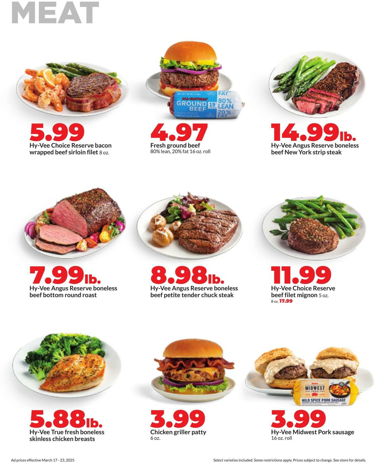 Catalogue HyVee from 03/17/2025