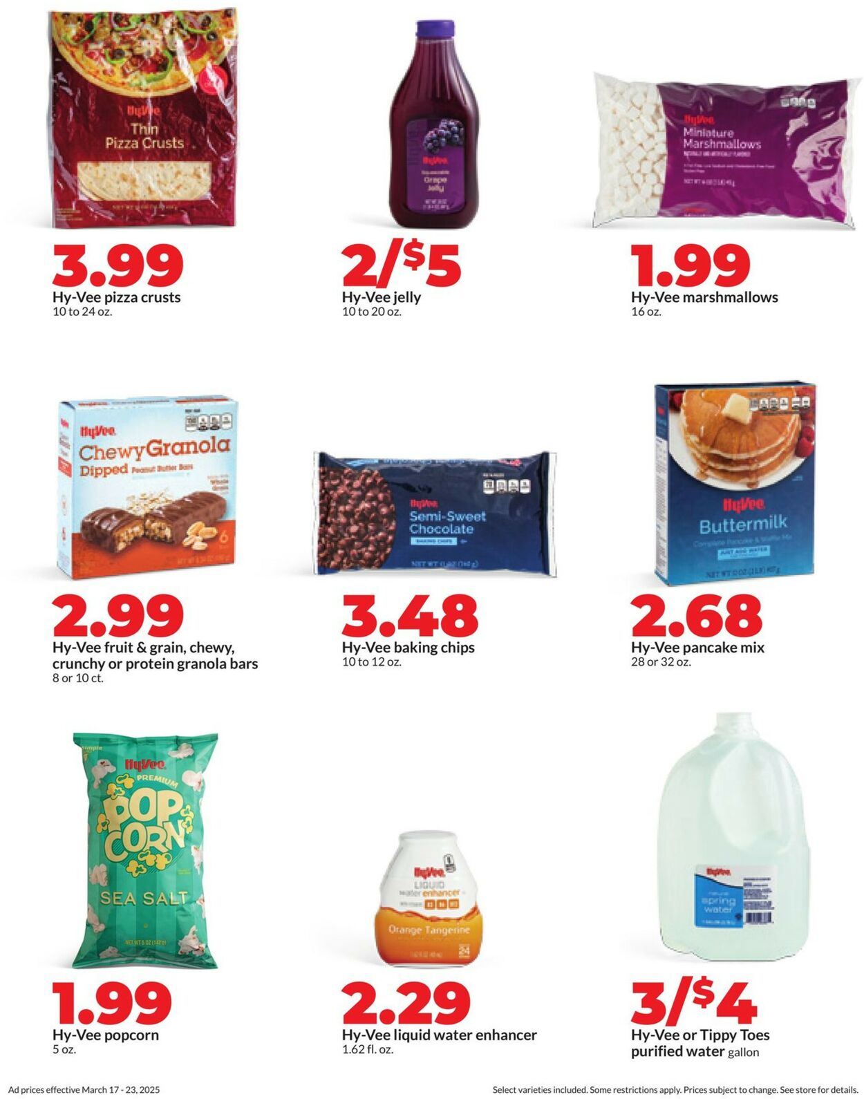 Catalogue HyVee from 03/17/2025