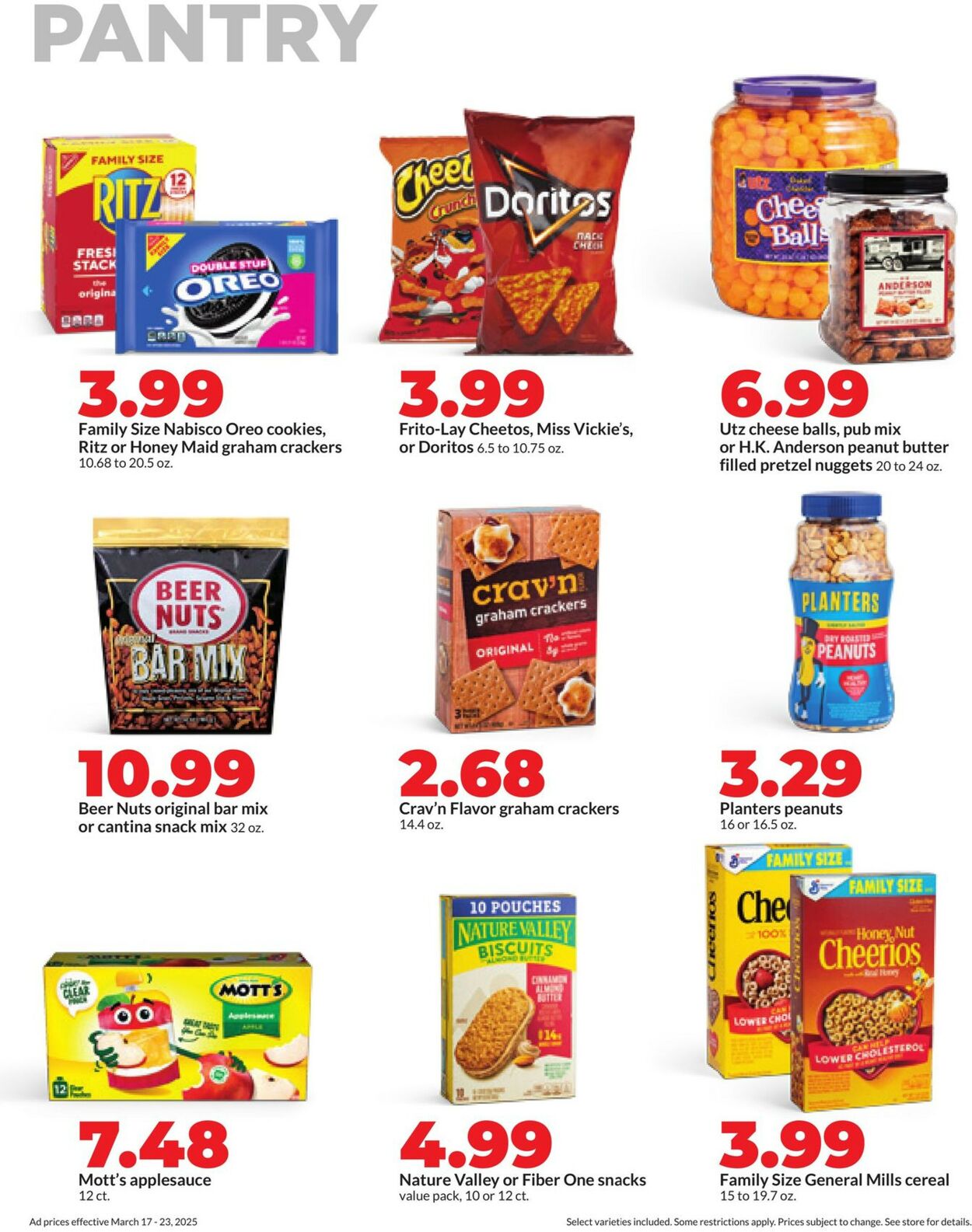 Catalogue HyVee from 03/17/2025