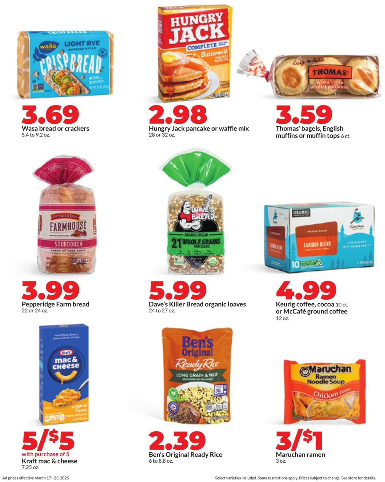 Catalogue HyVee from 03/17/2025