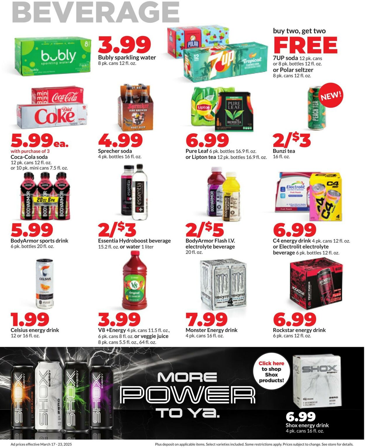 Catalogue HyVee from 03/17/2025