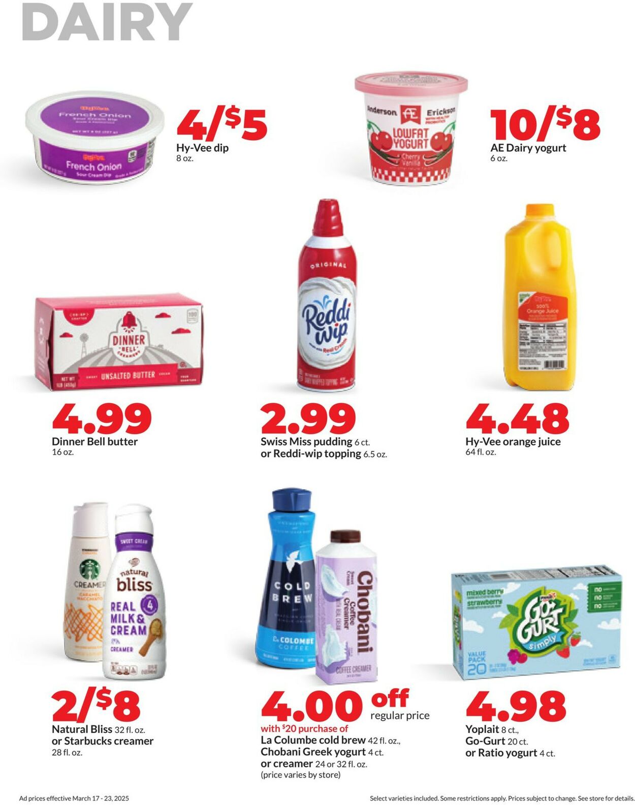 Catalogue HyVee from 03/17/2025