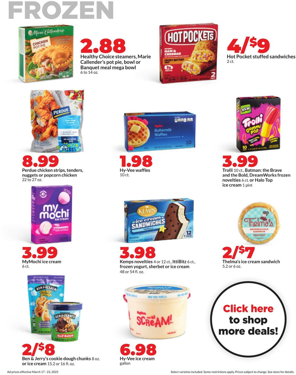 Catalogue HyVee from 03/17/2025