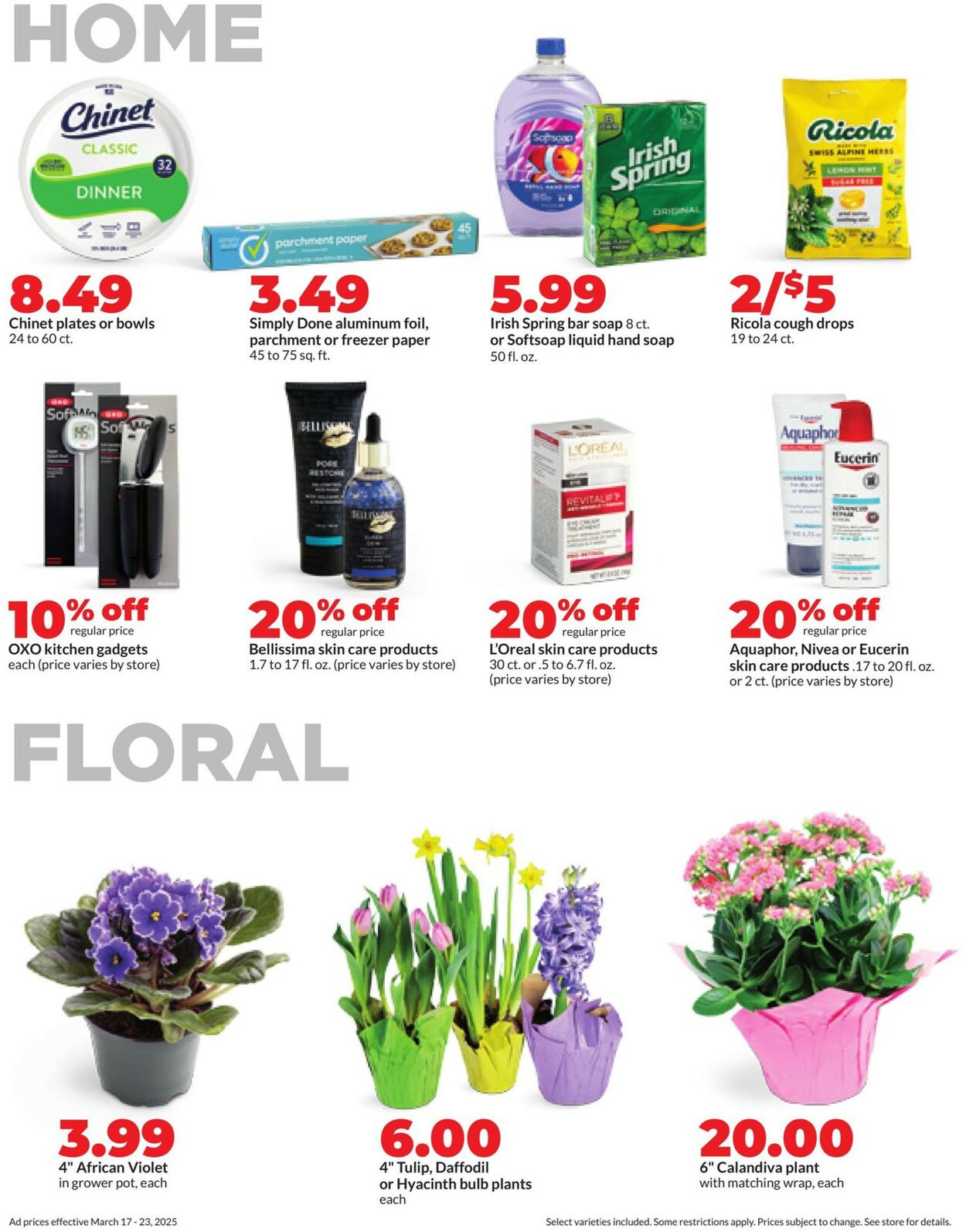 Catalogue HyVee from 03/17/2025