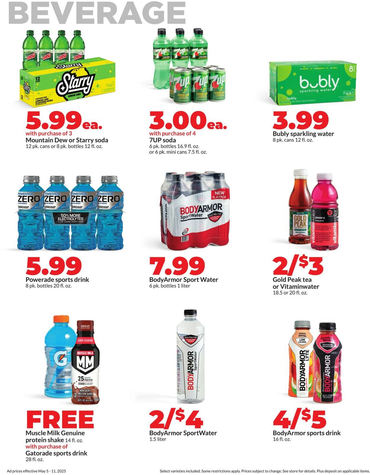 Catalogue HyVee from 05/05/2025
