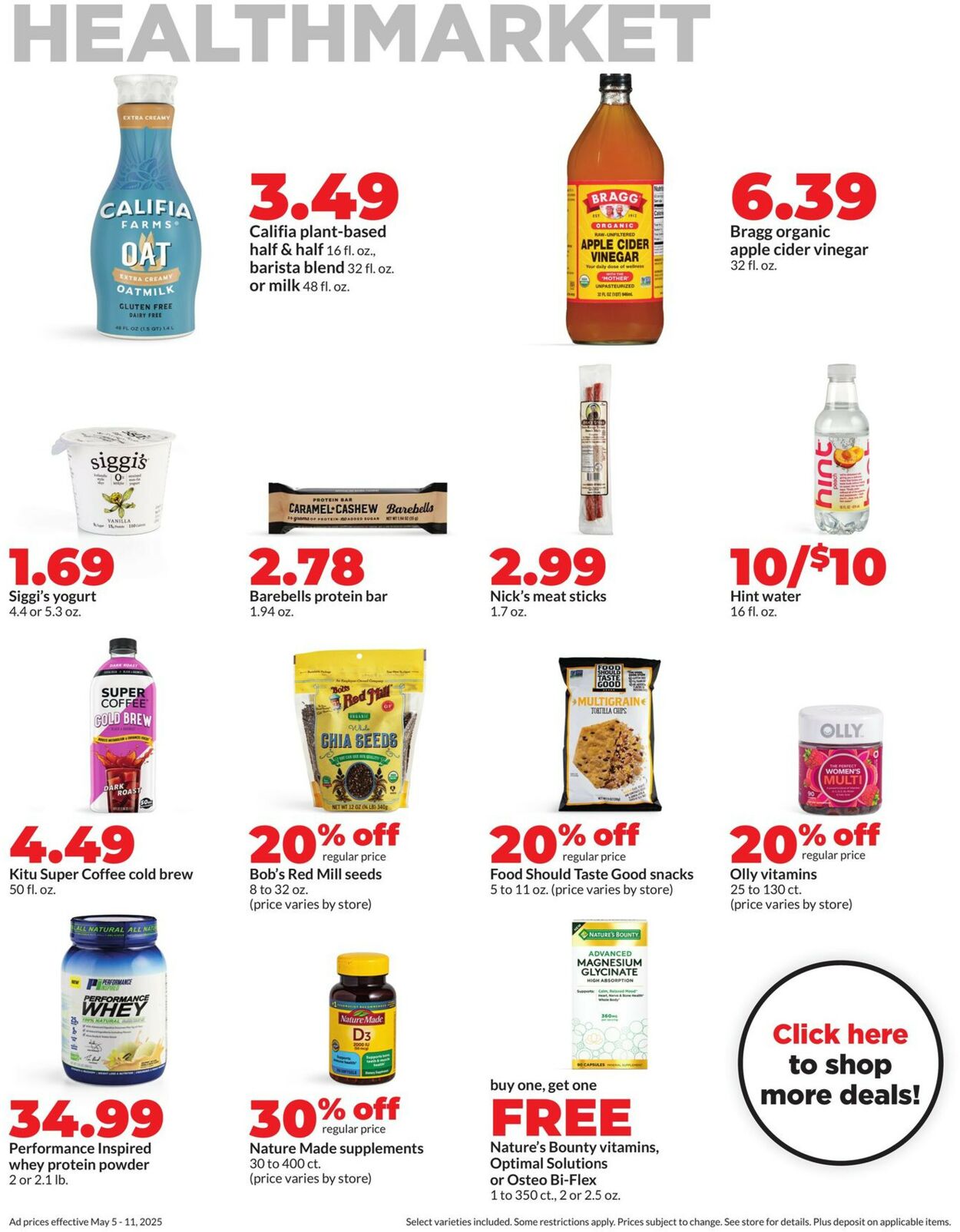Catalogue HyVee from 05/05/2025