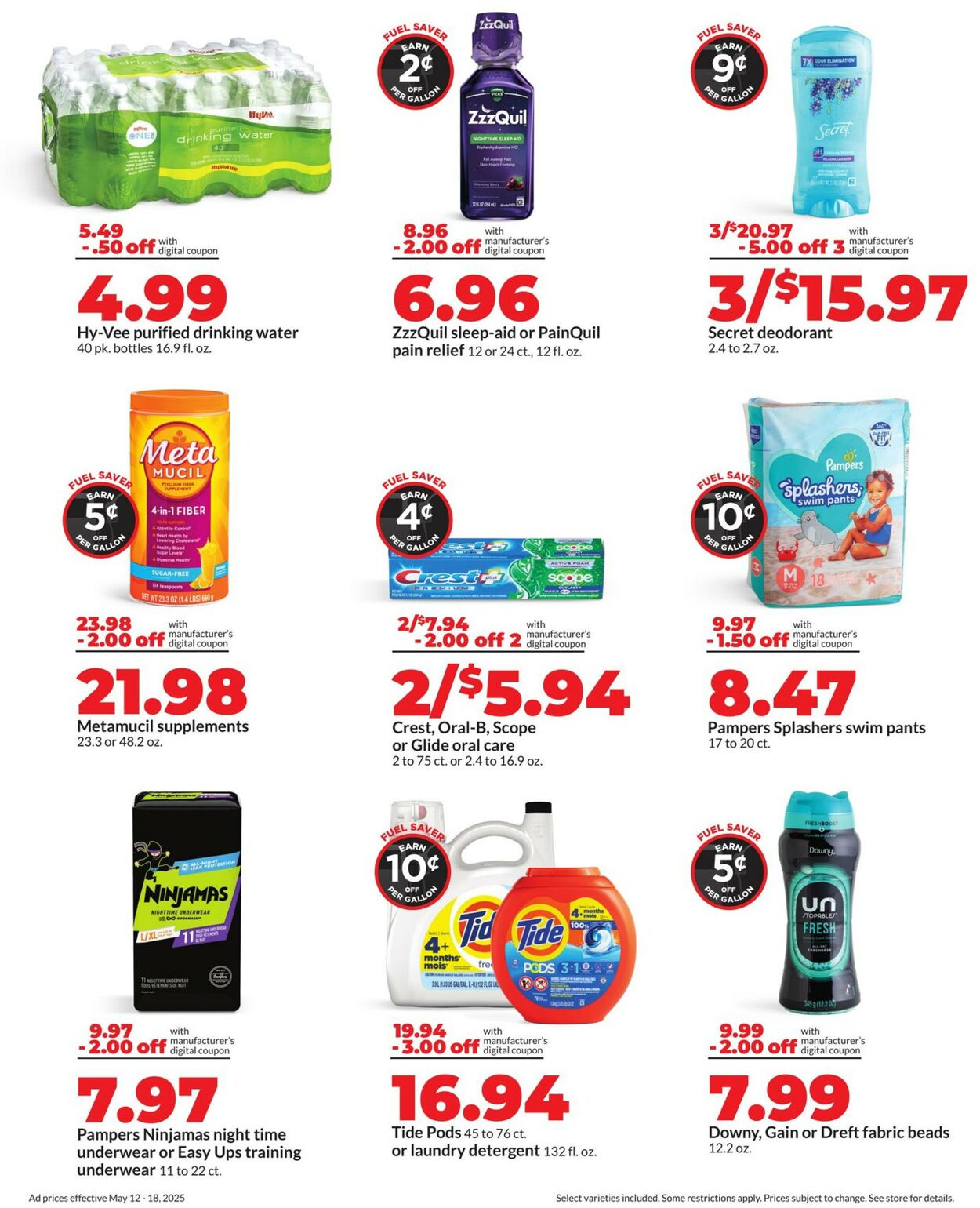 Catalogue HyVee from 05/12/2025