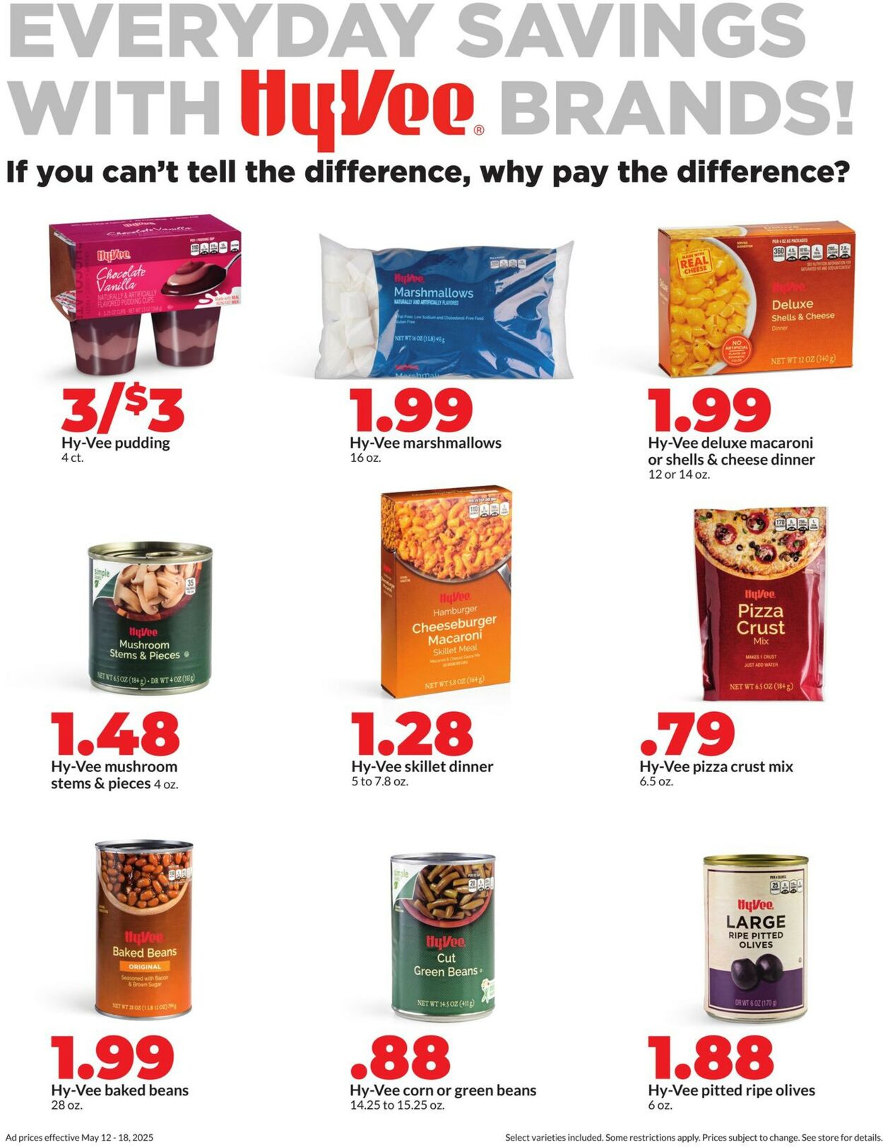 Catalogue HyVee from 05/12/2025
