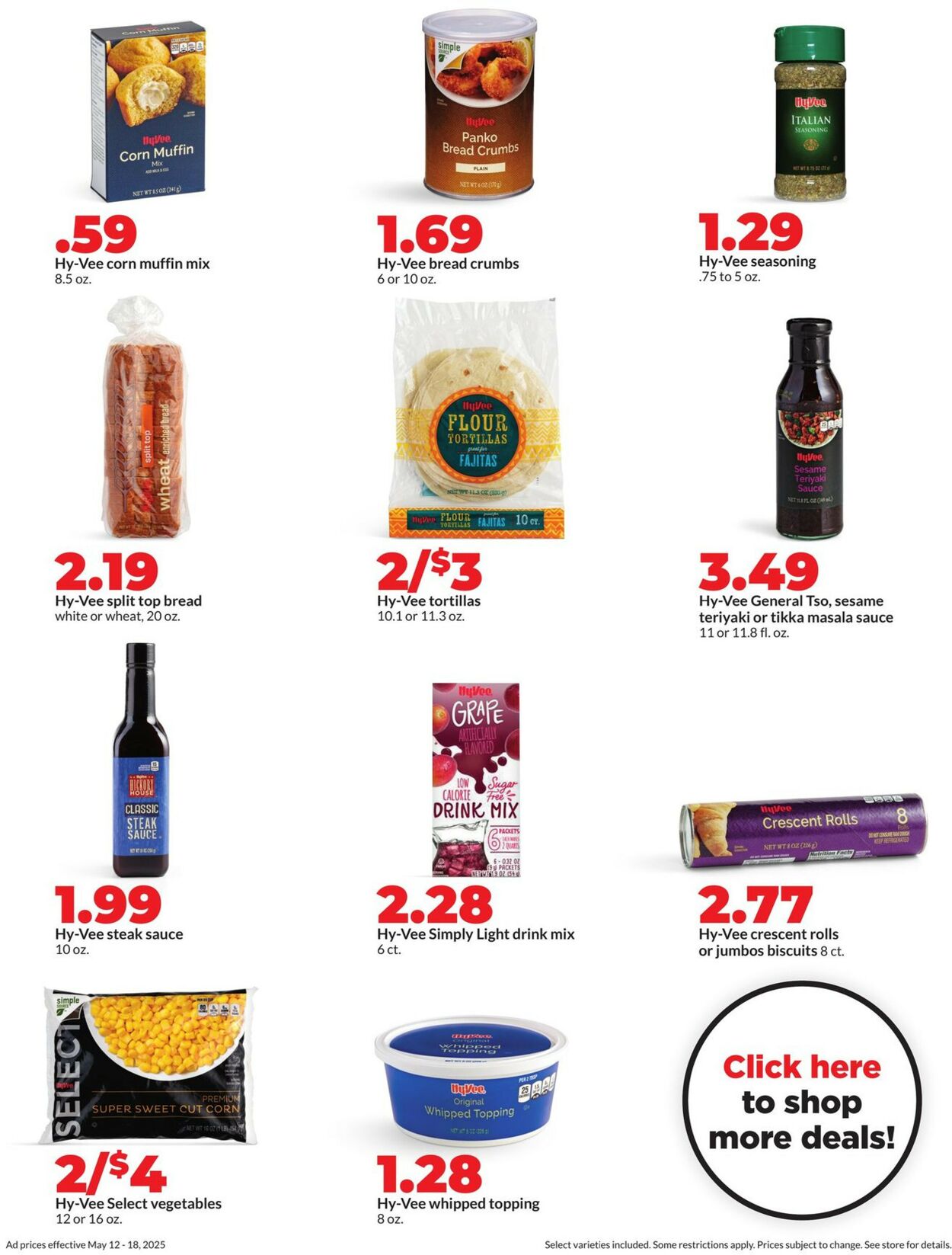 Catalogue HyVee from 05/12/2025