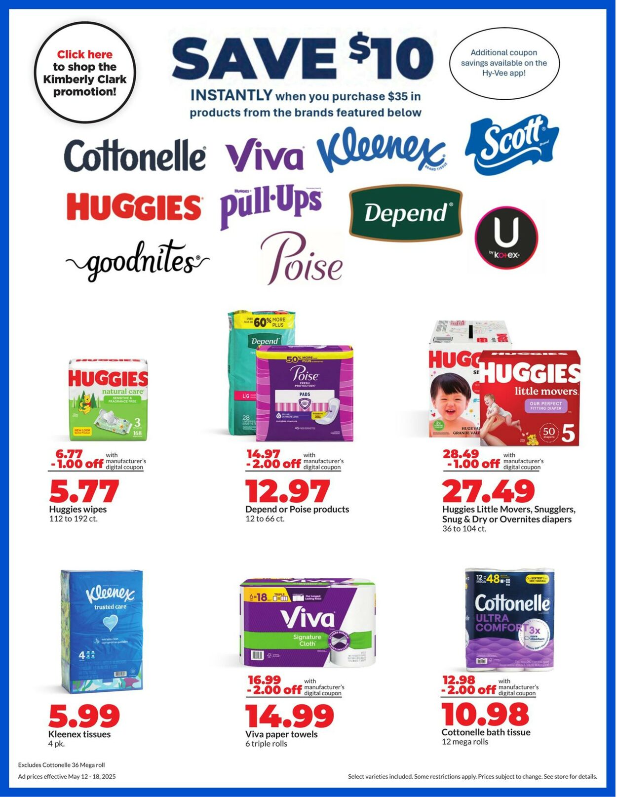 Catalogue HyVee from 05/12/2025
