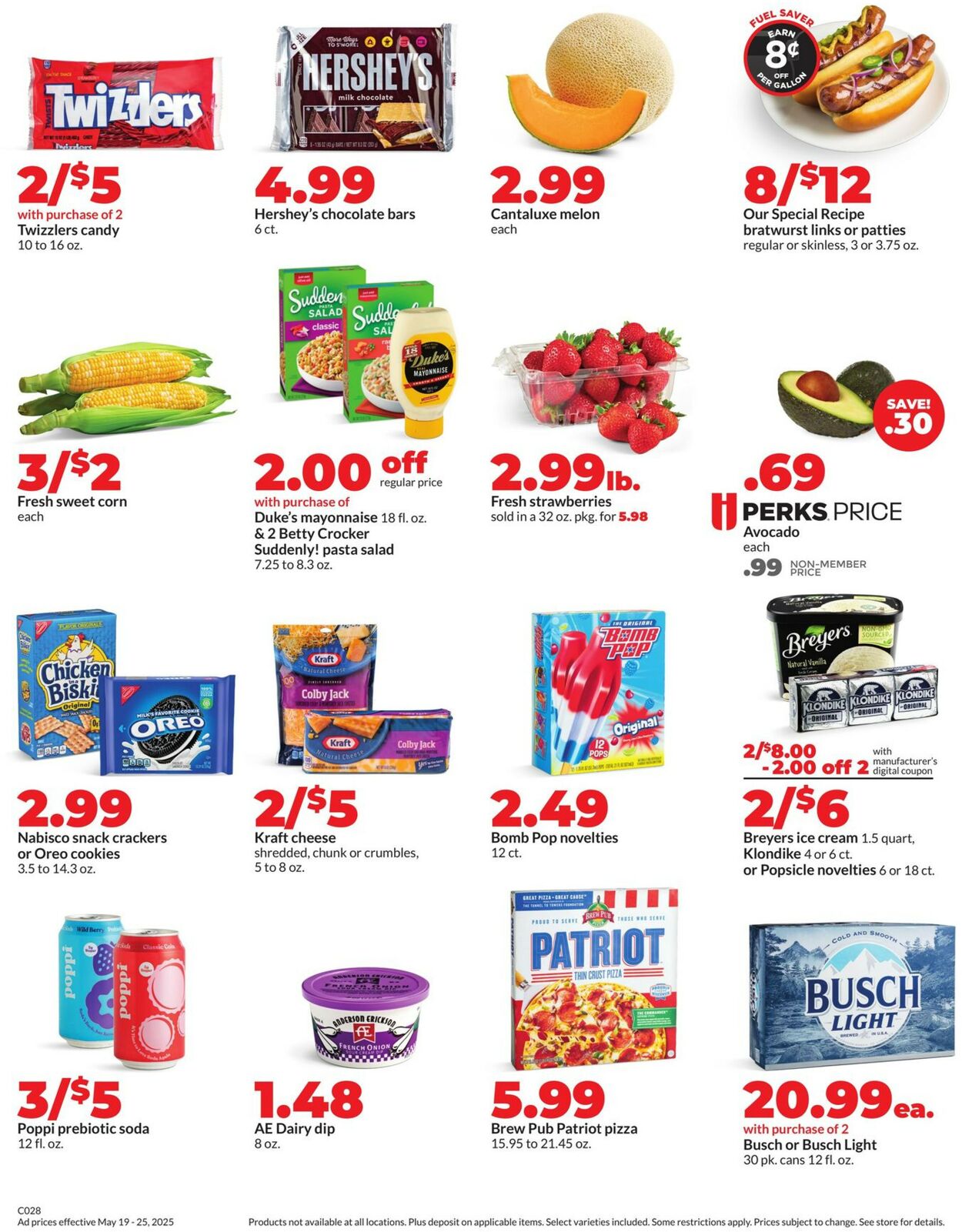 Catalogue HyVee from 05/19/2025