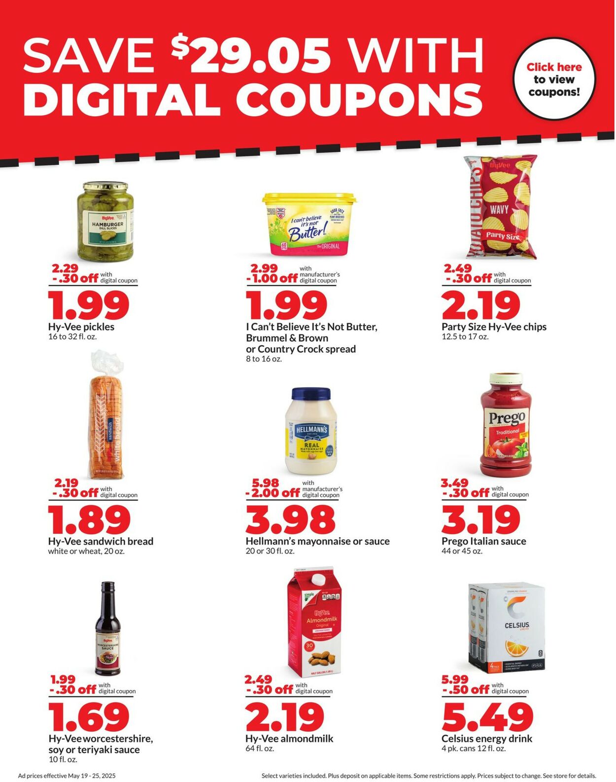 Catalogue HyVee from 05/19/2025