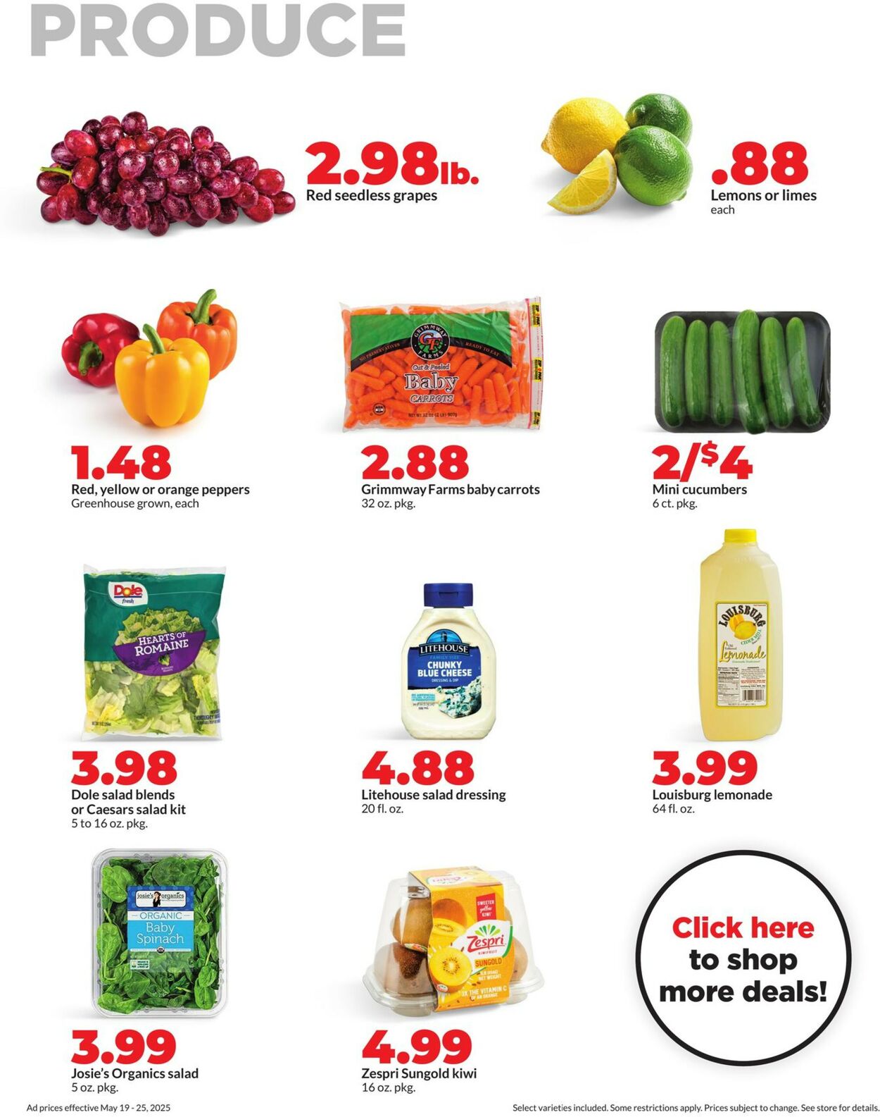 Catalogue HyVee from 05/19/2025