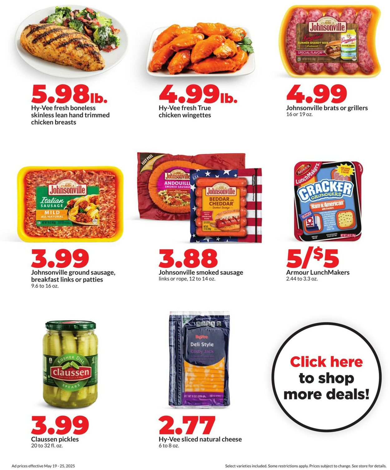 Catalogue HyVee from 05/19/2025