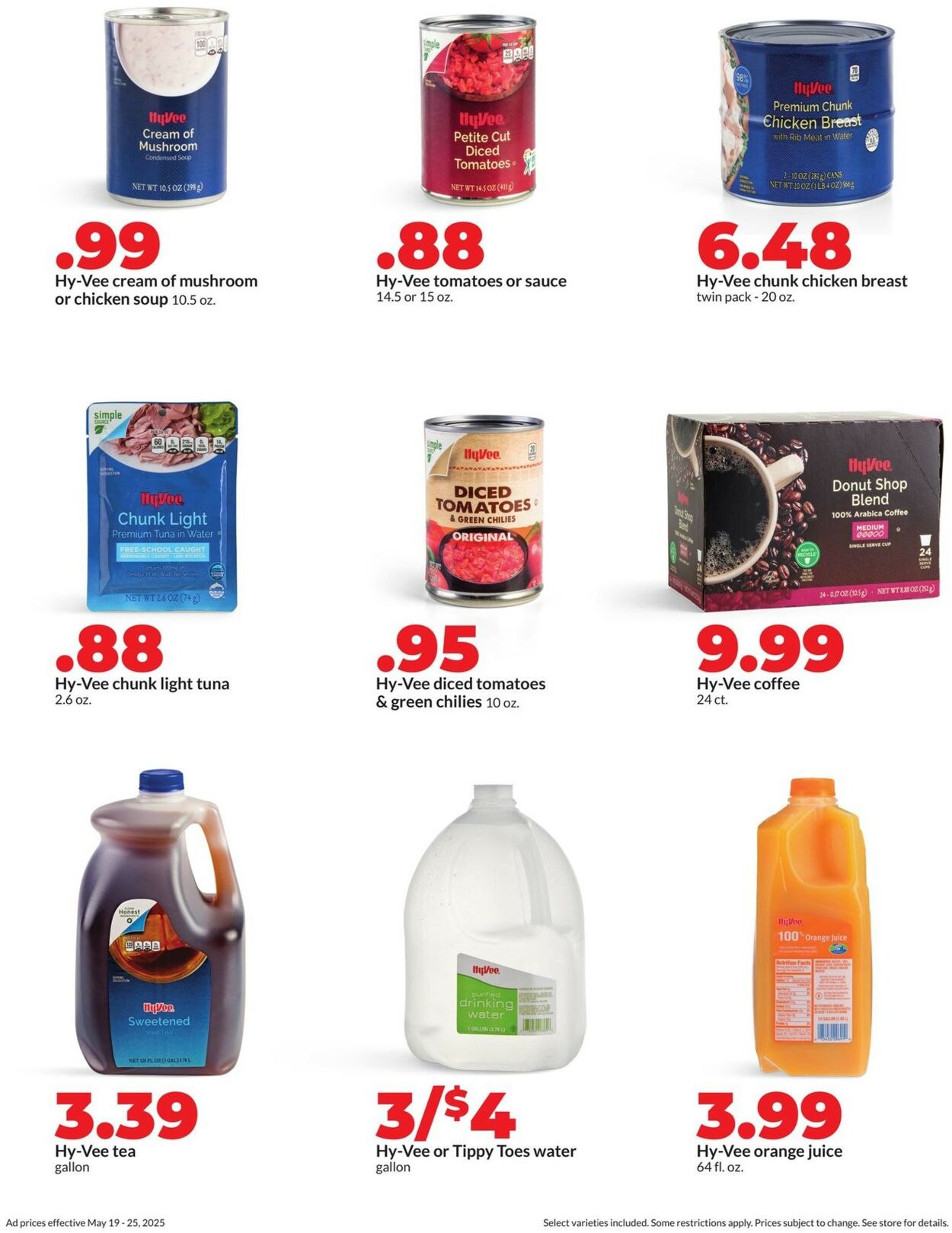 Catalogue HyVee from 05/19/2025