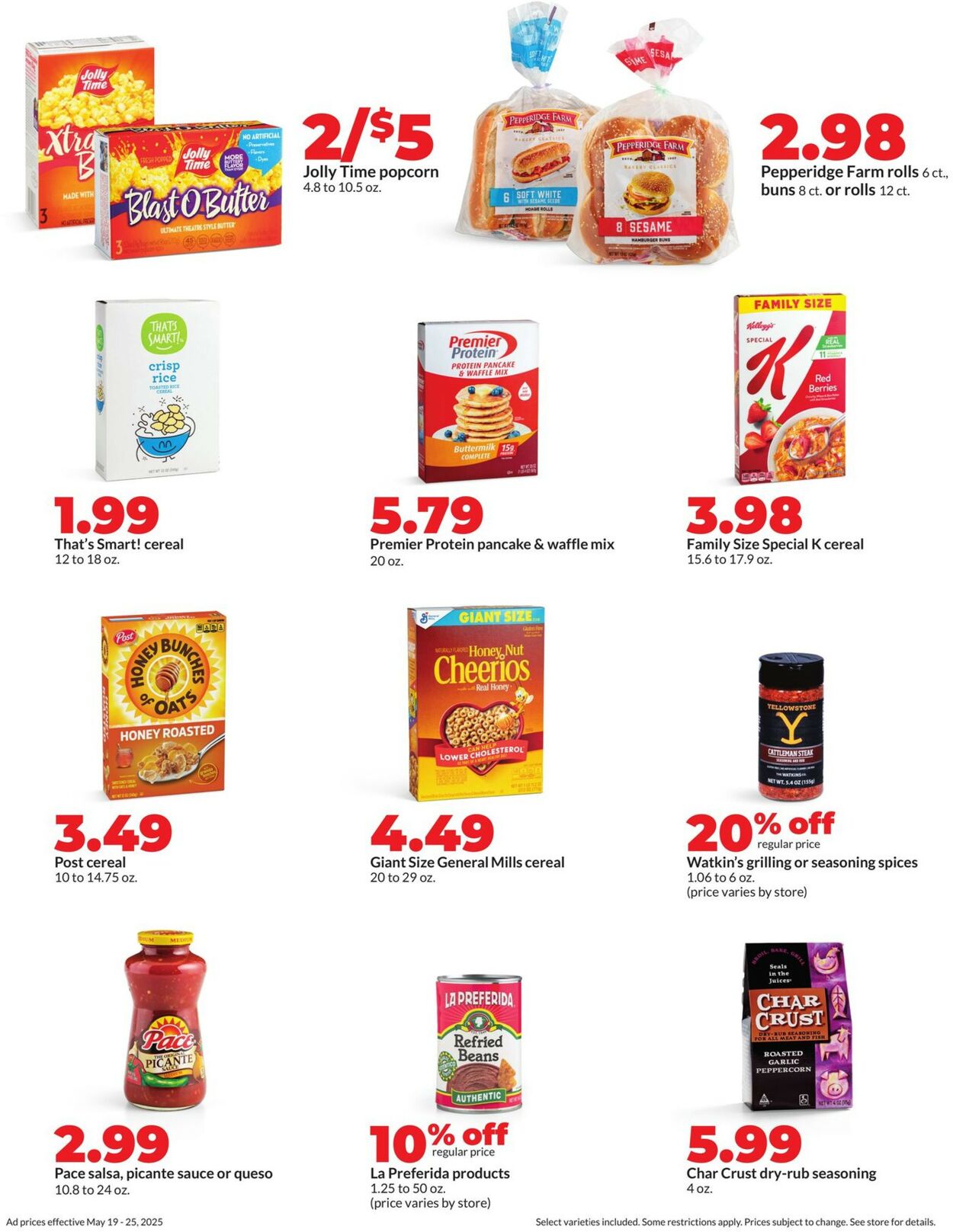 Catalogue HyVee from 05/19/2025