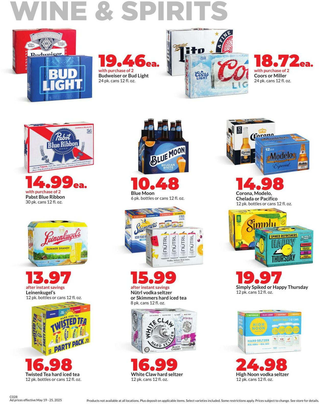 Catalogue HyVee from 05/19/2025