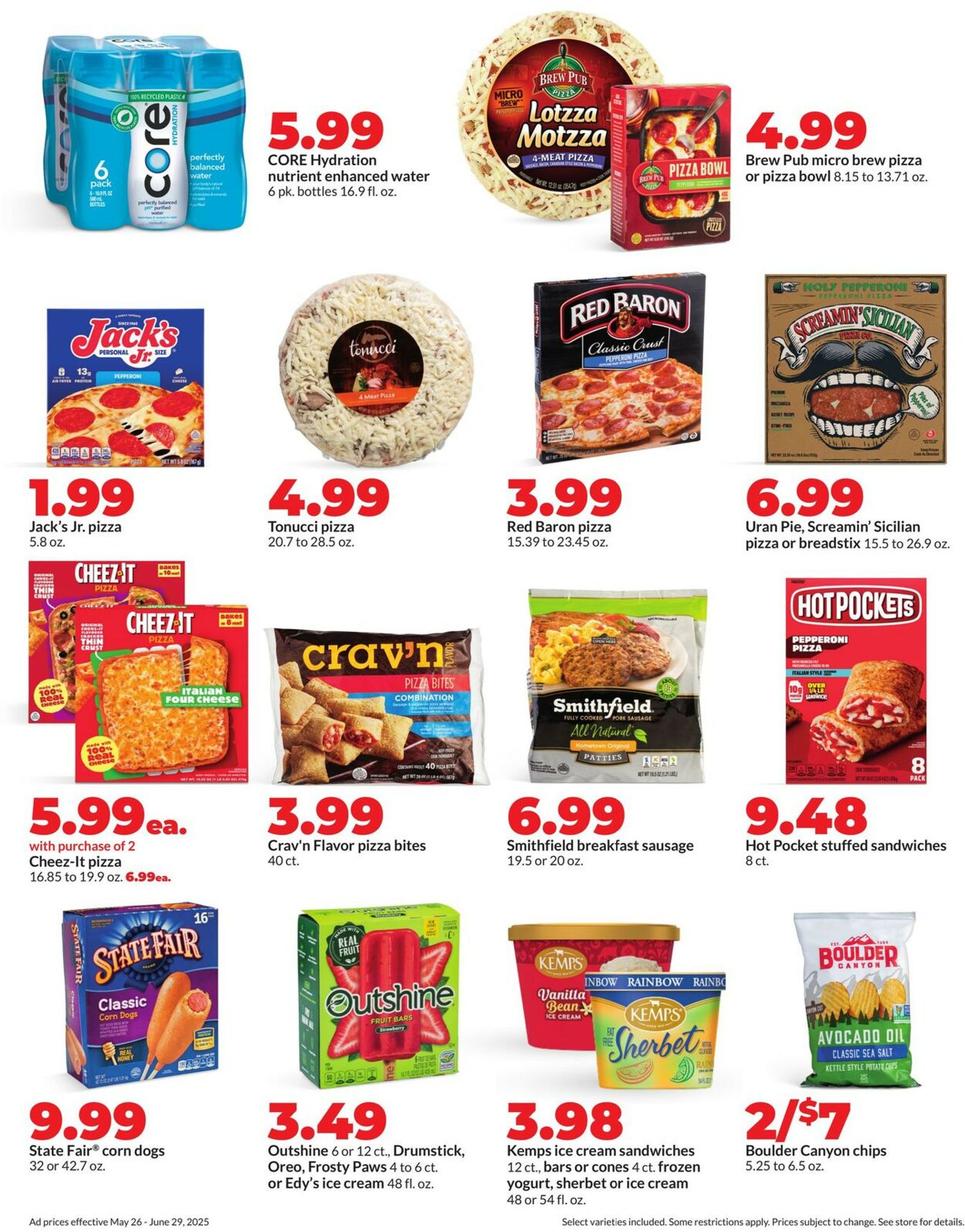 Catalogue HyVee from 05/26/2025