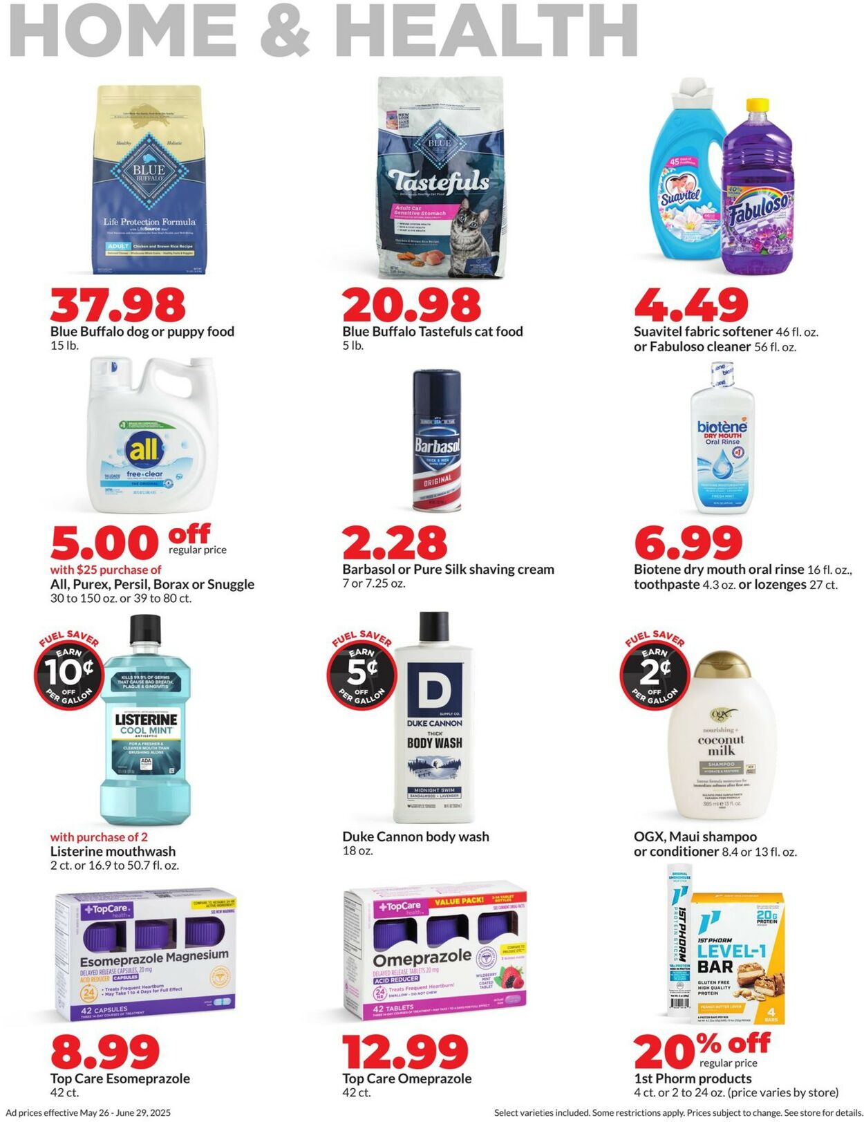 Catalogue HyVee from 05/26/2025