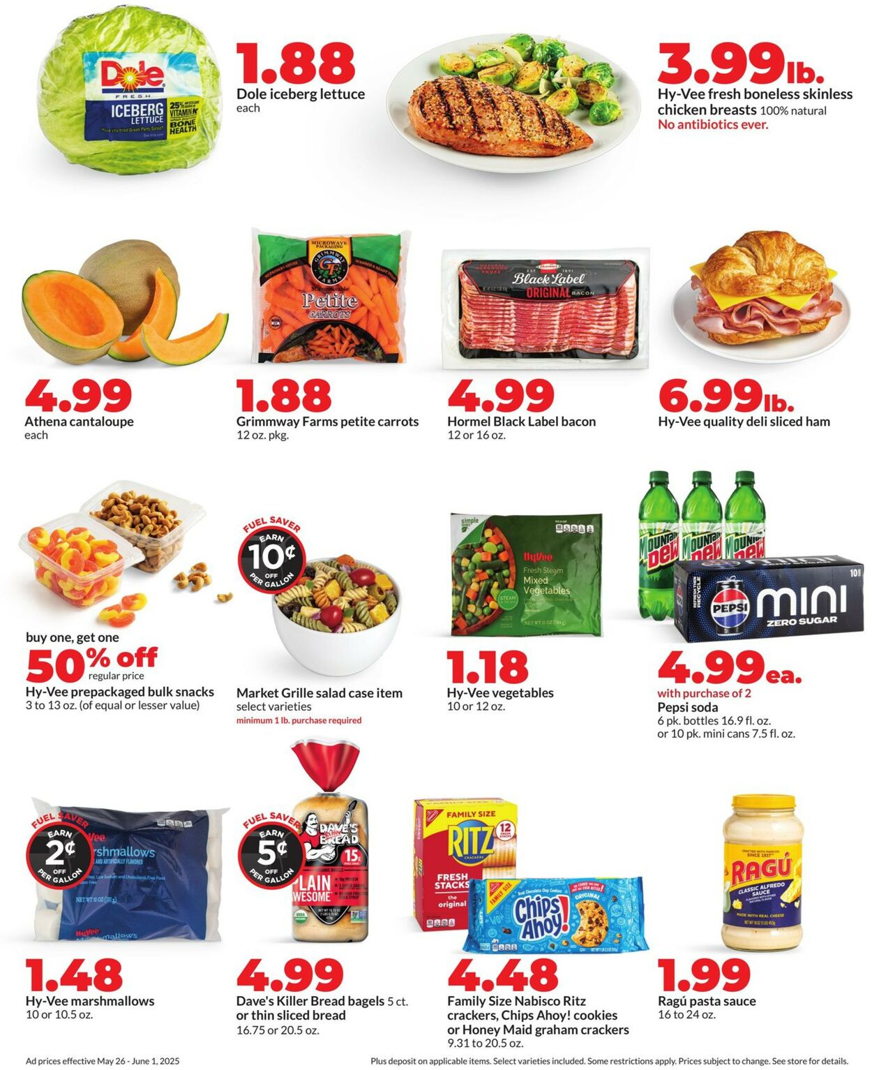 Catalogue HyVee from 05/26/2025