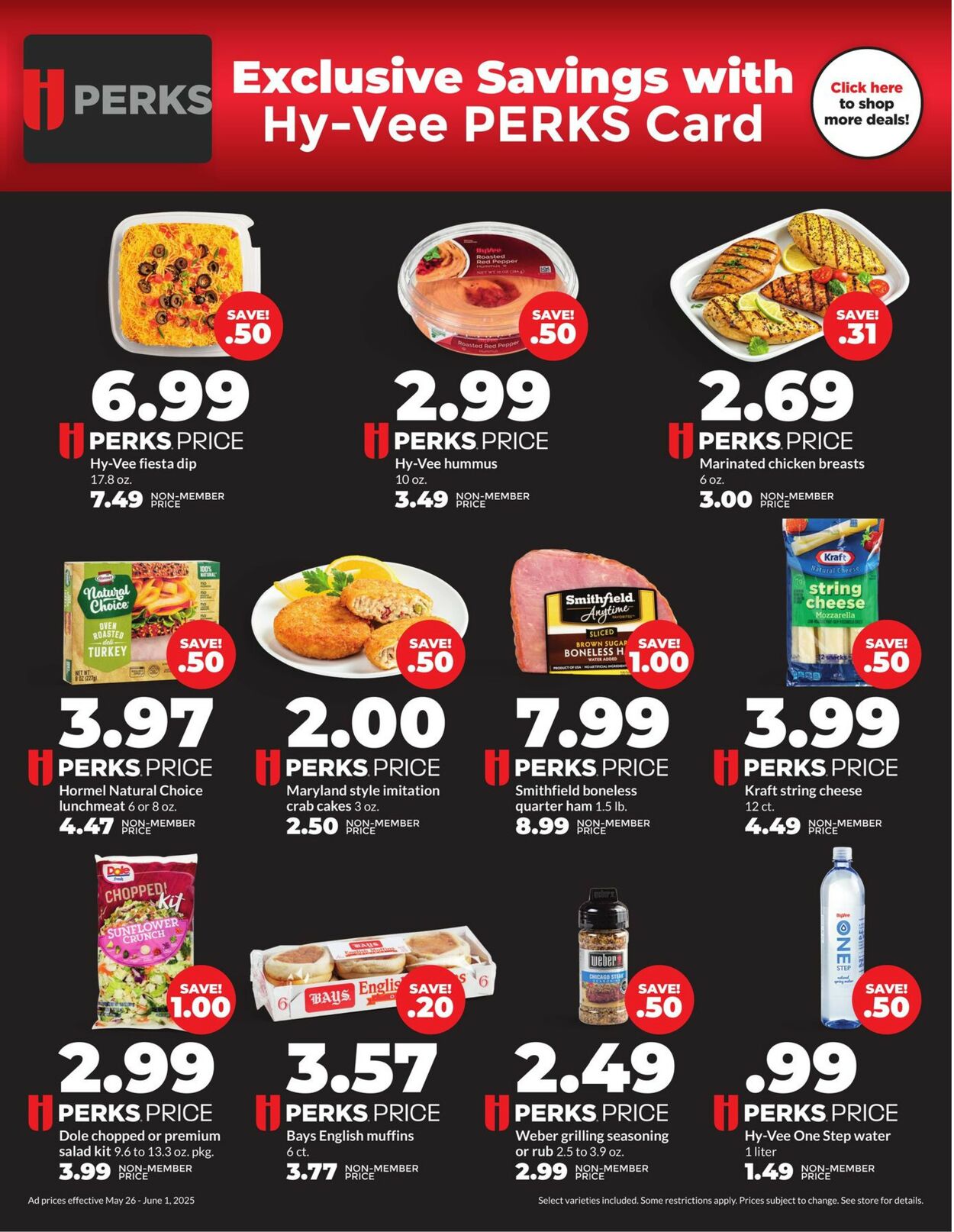 Catalogue HyVee from 05/26/2025