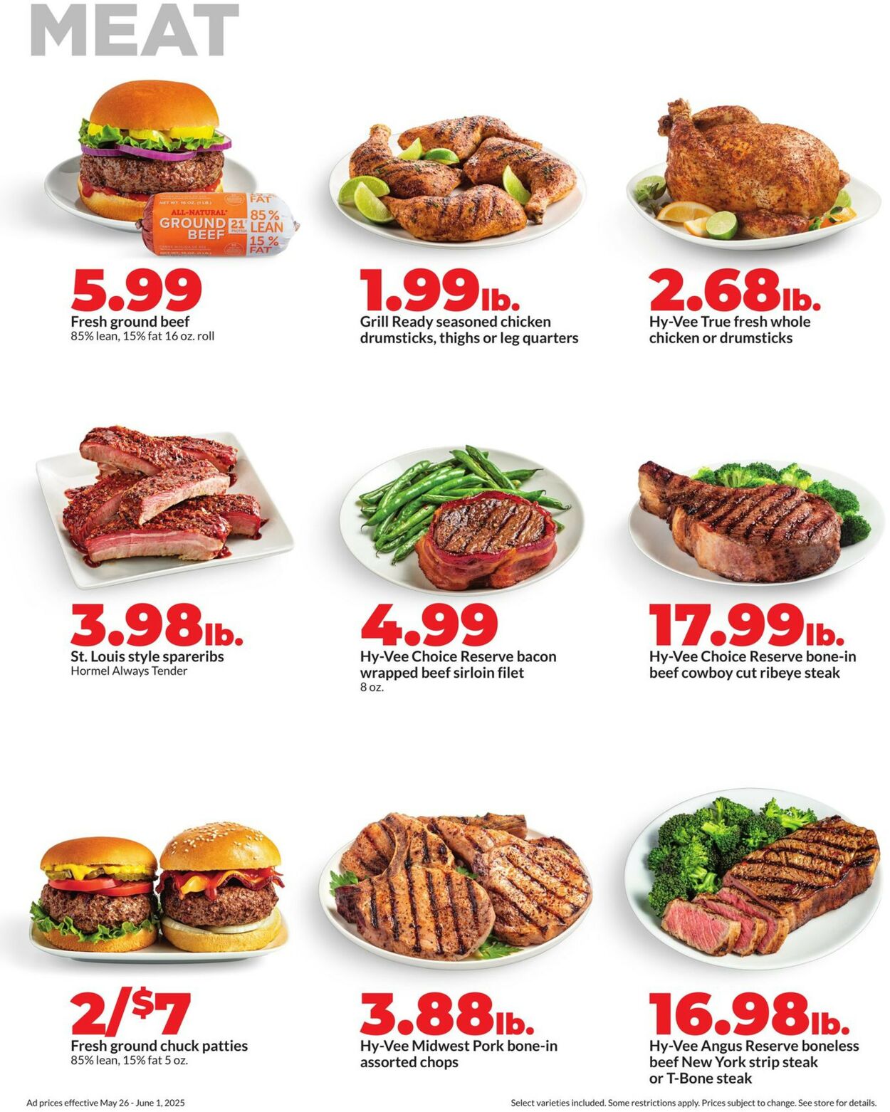 Catalogue HyVee from 05/26/2025