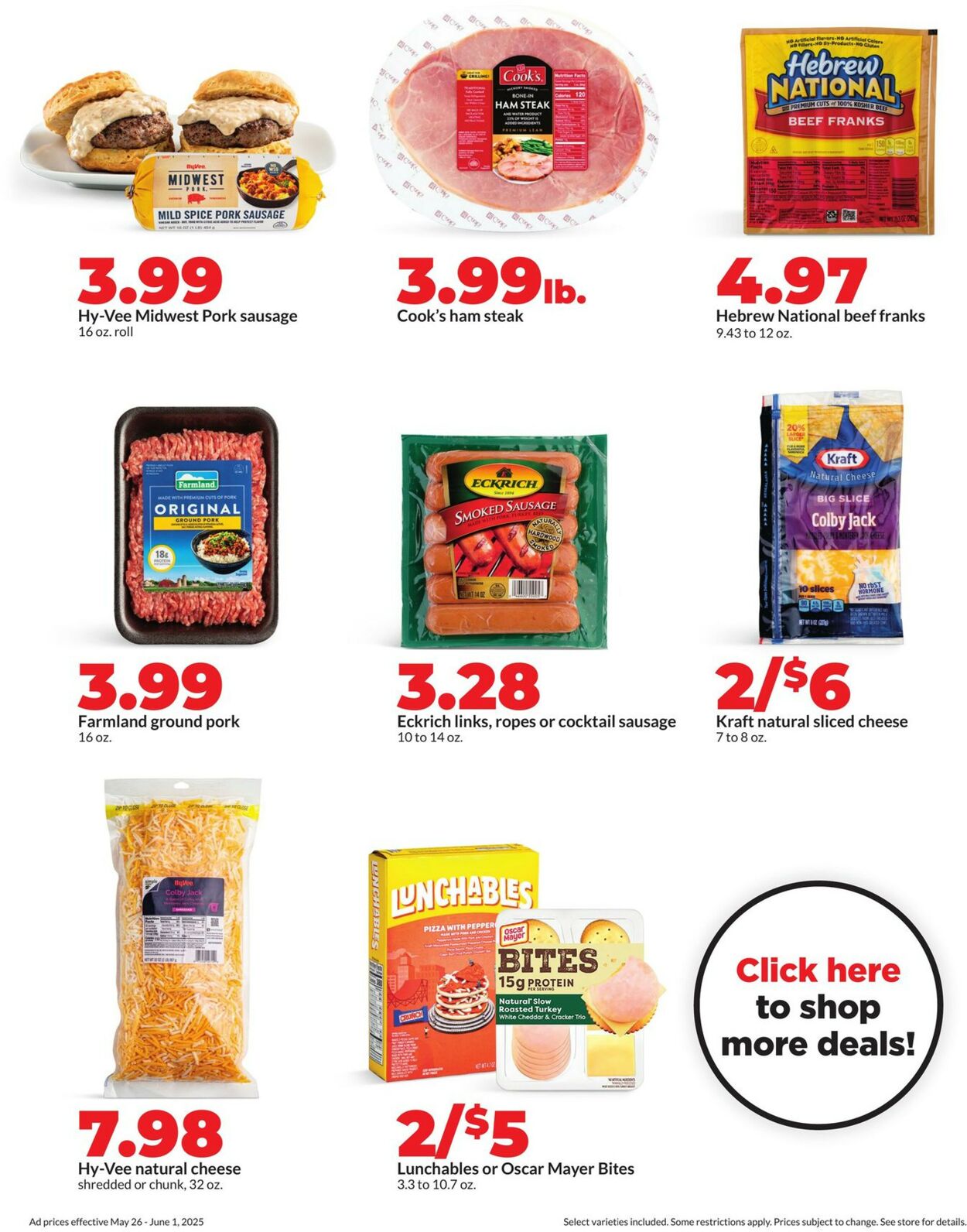 Catalogue HyVee from 05/26/2025