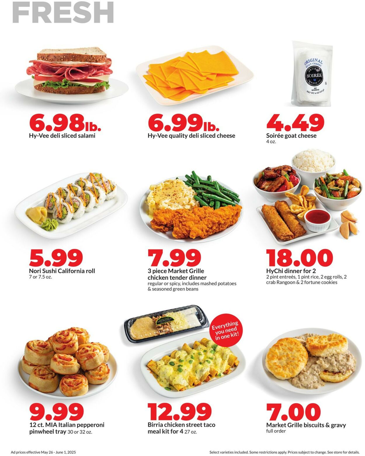 Catalogue HyVee from 05/26/2025