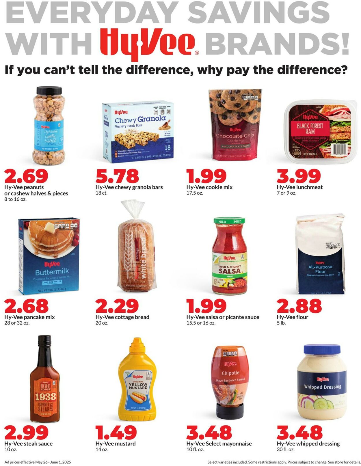 Catalogue HyVee from 05/26/2025