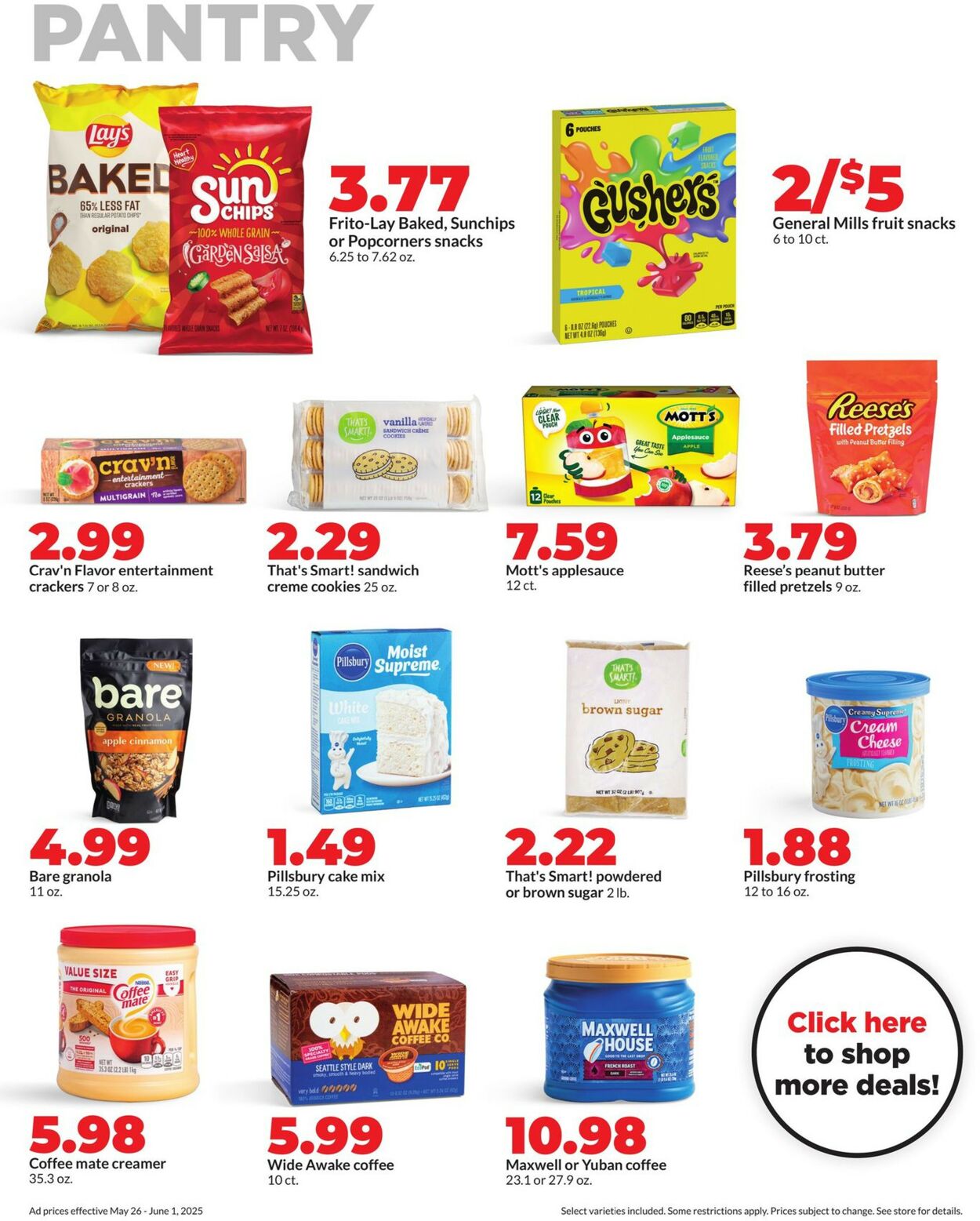 Catalogue HyVee from 05/26/2025