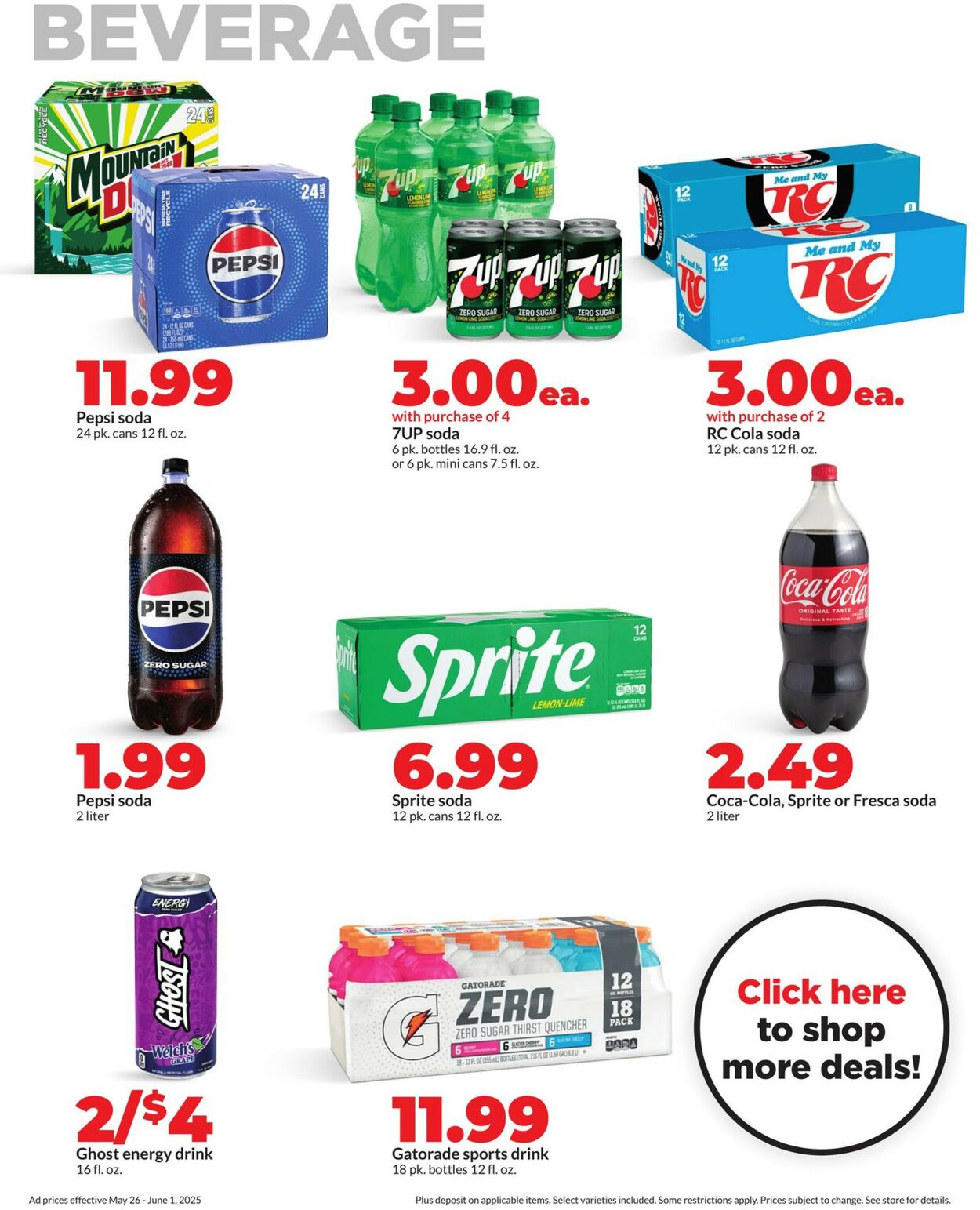 Catalogue HyVee from 05/26/2025