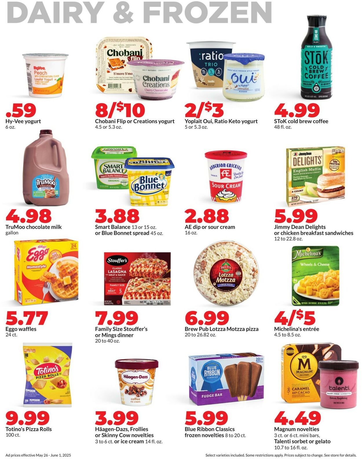 Catalogue HyVee from 05/26/2025