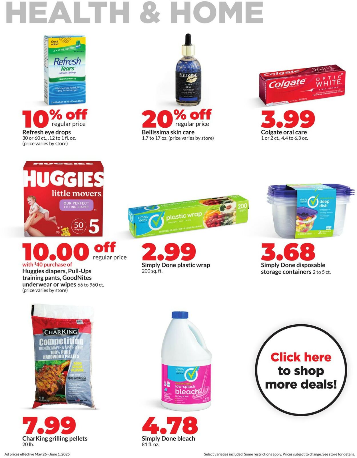 Catalogue HyVee from 05/26/2025