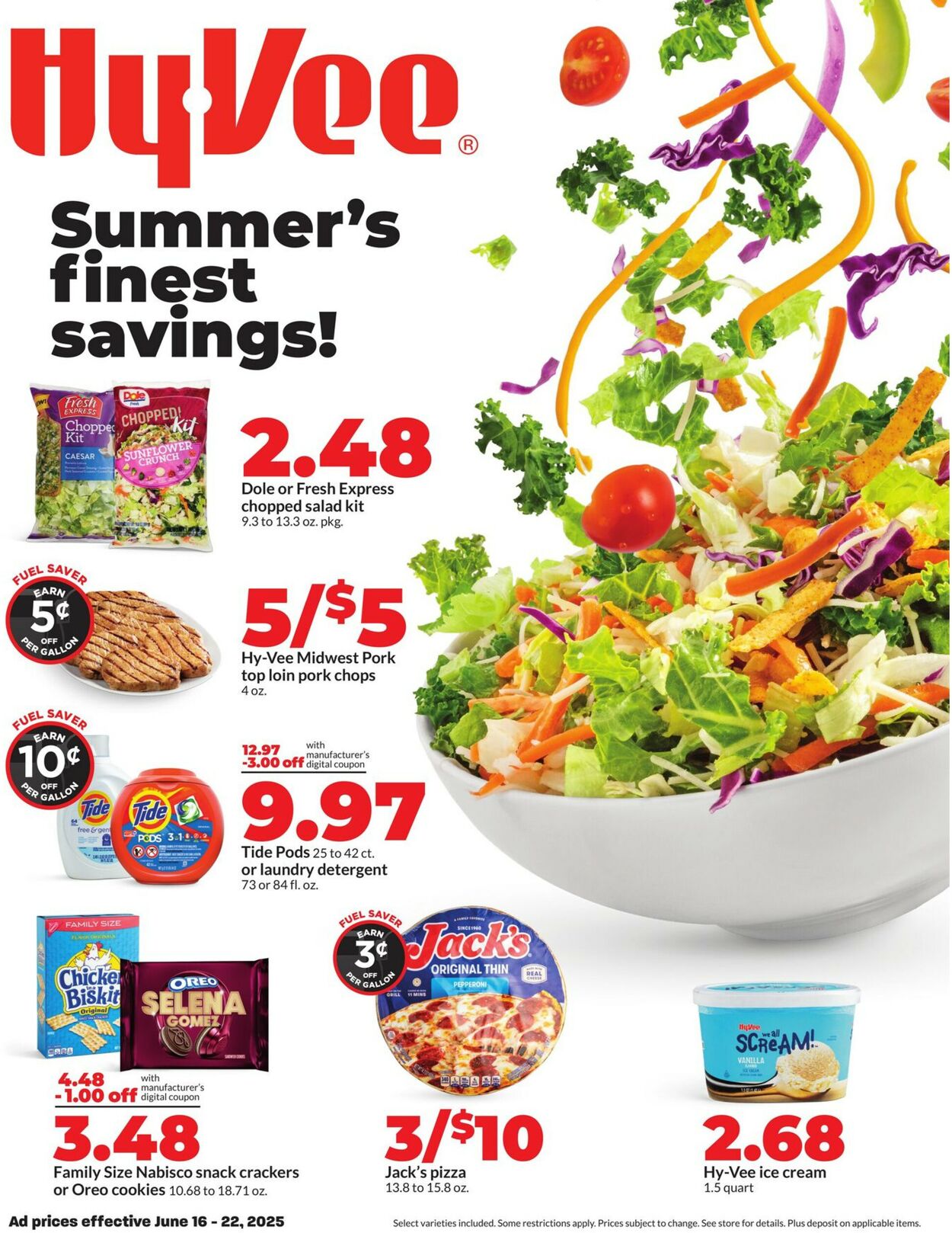 Catalogue HyVee from 06/16/2025