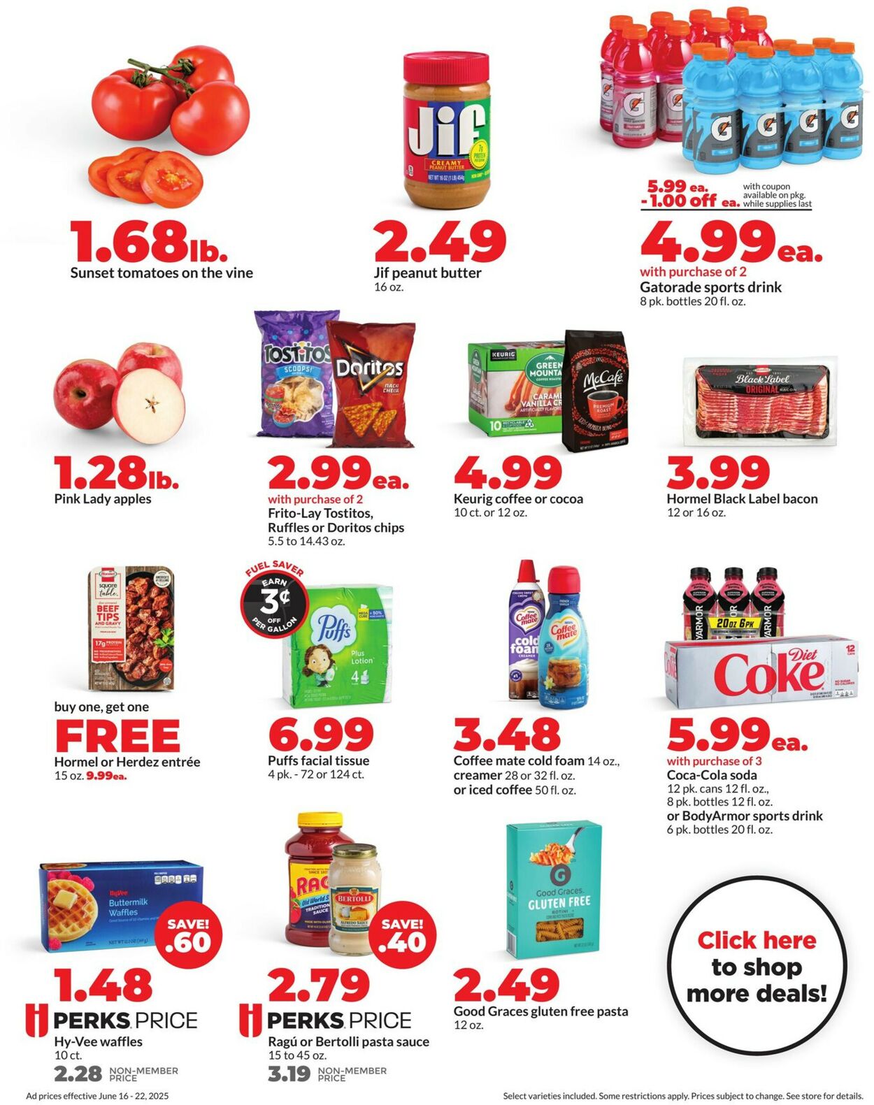Catalogue HyVee from 06/16/2025