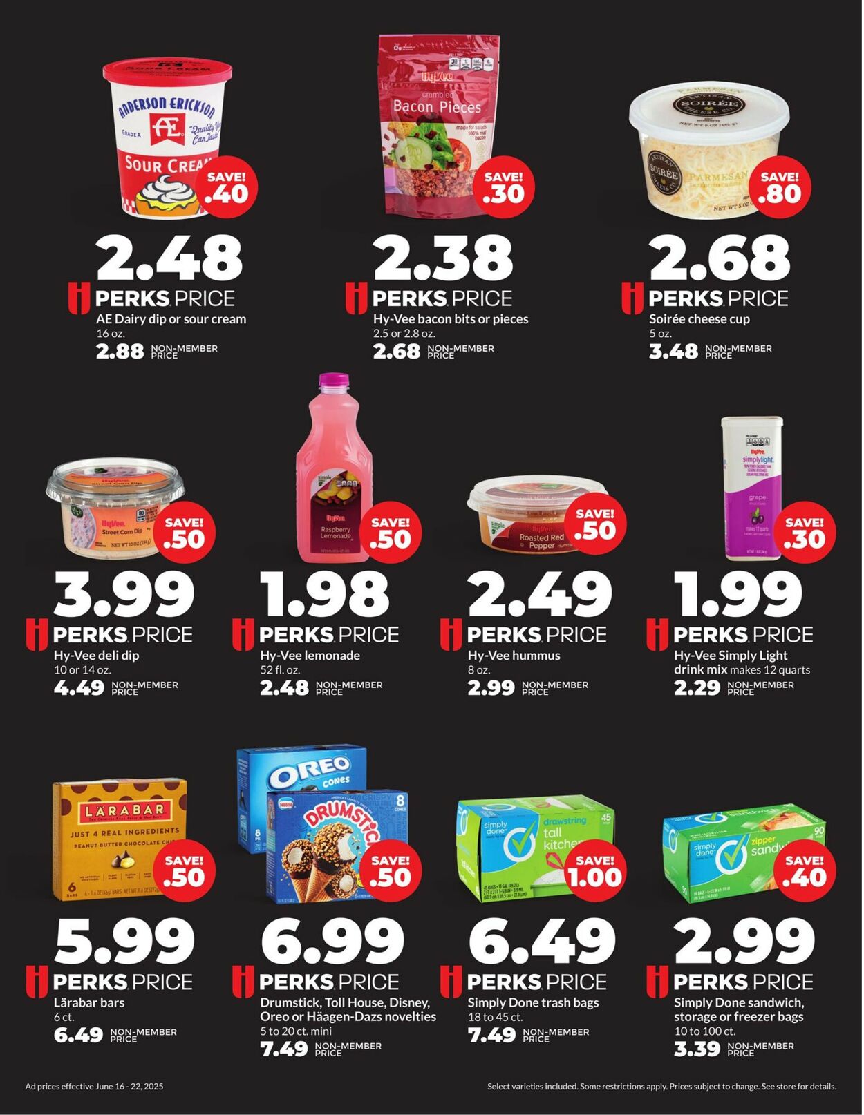 Catalogue HyVee from 06/16/2025