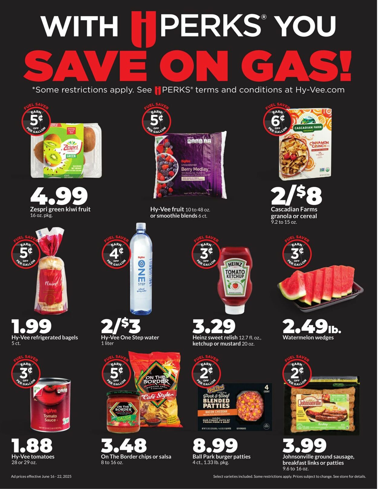 Catalogue HyVee from 06/16/2025