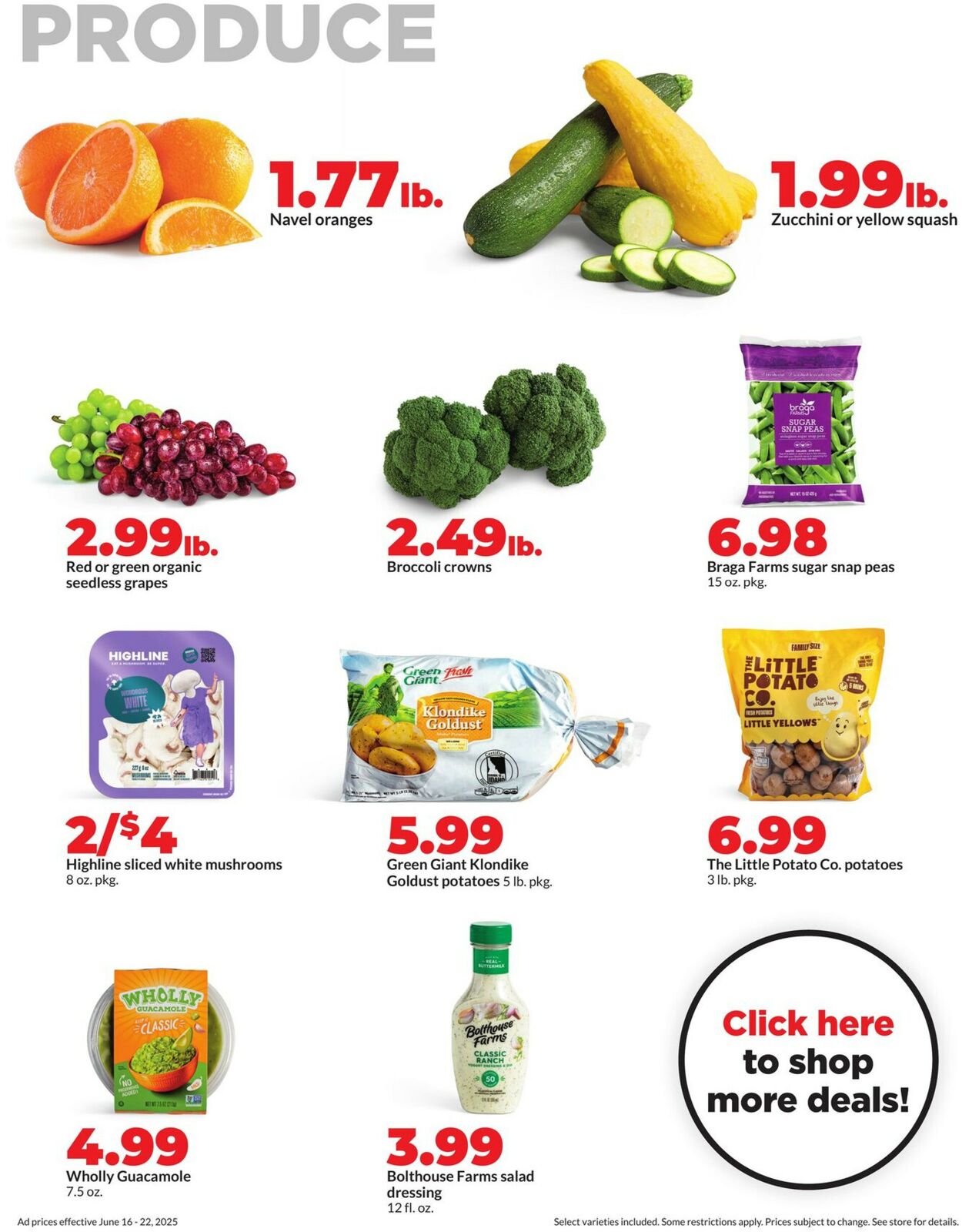 Catalogue HyVee from 06/16/2025