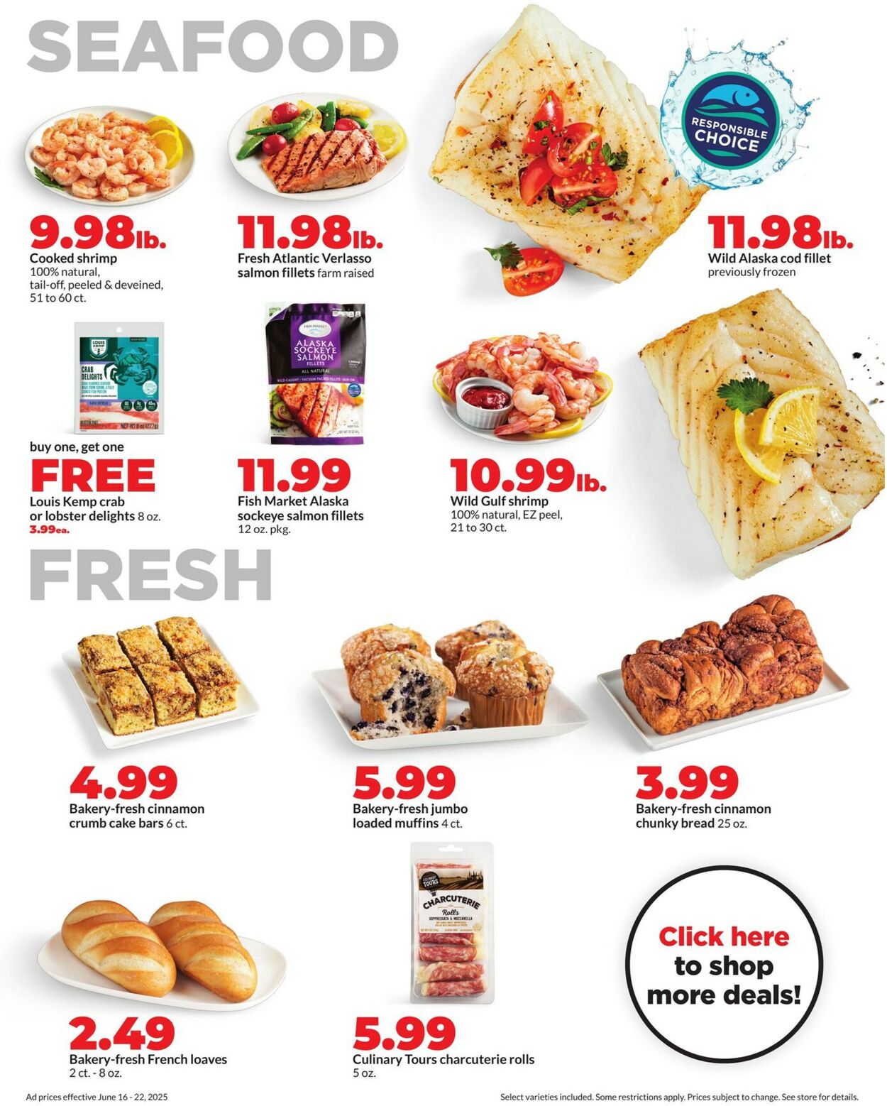 Catalogue HyVee from 06/16/2025